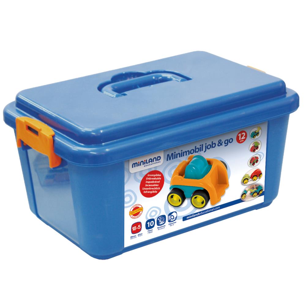 Miniland Educational MLE27487 Cars