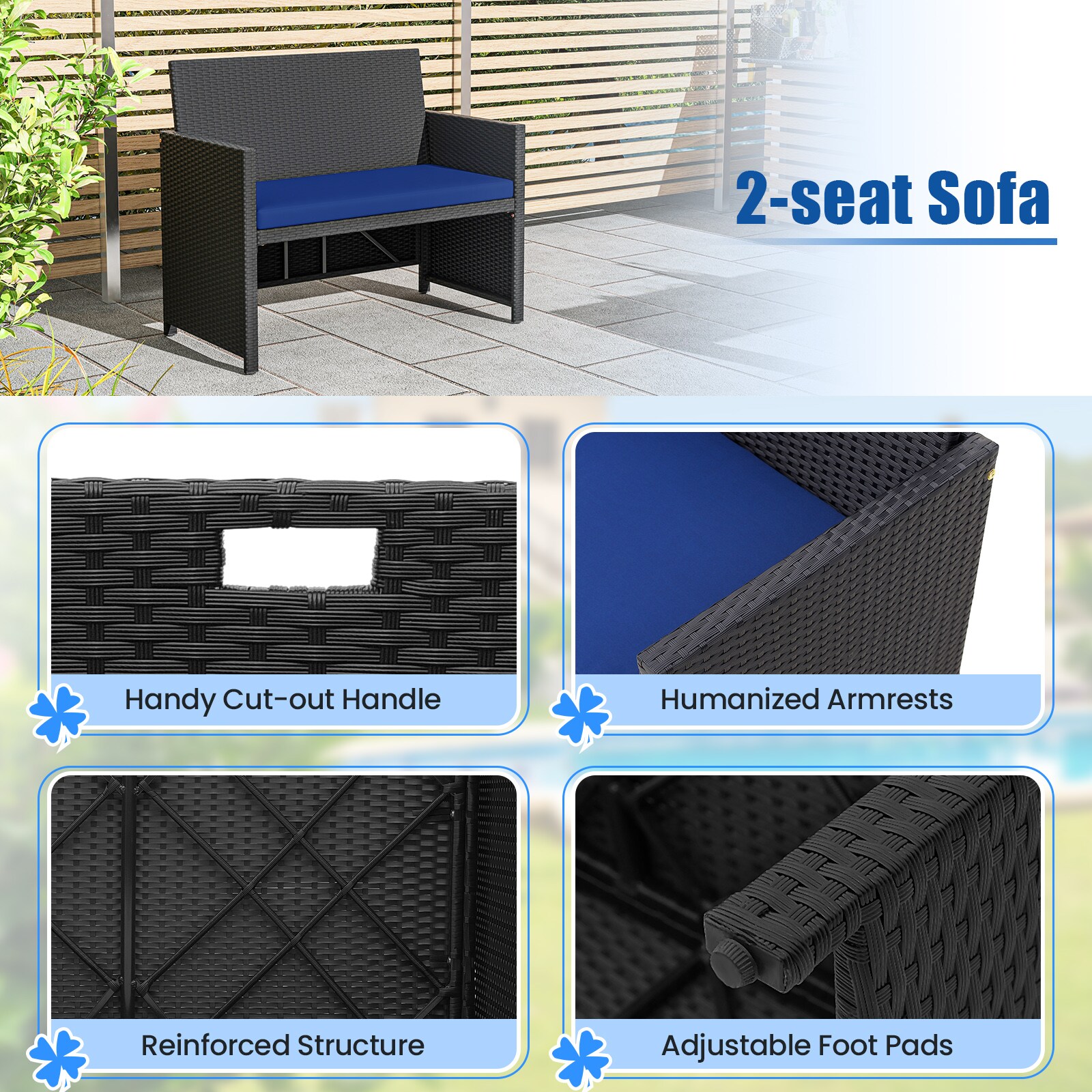 LIVIZA OUJ72365NY Patio-Dining-Sets - View #4