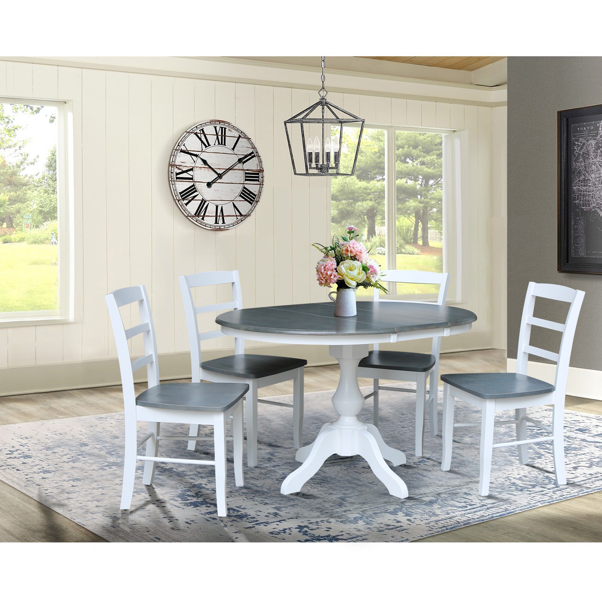 International Concepts K05-36RXT-11B-C2-4 Dining-Sets - View #2