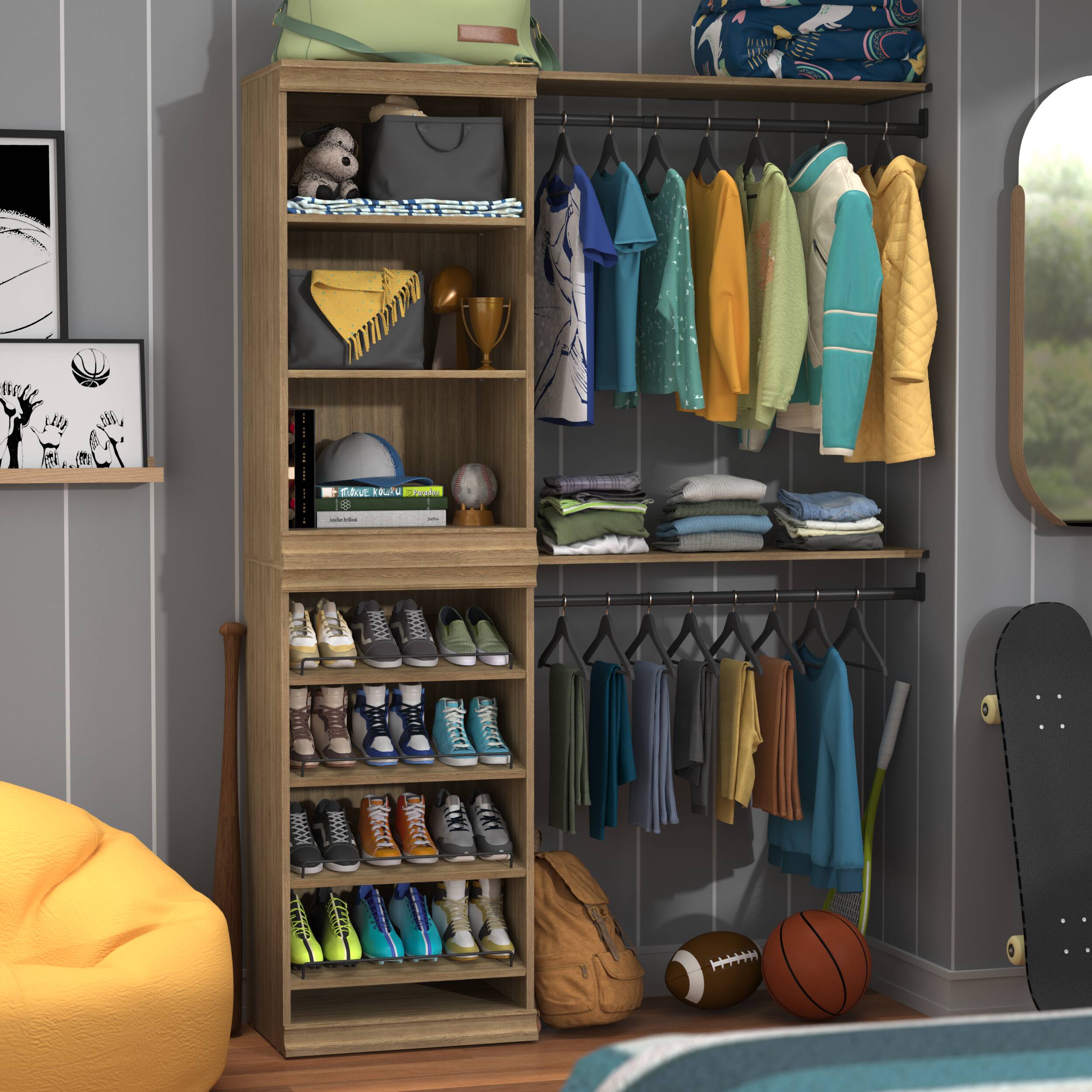 ClosetMaid 10000-05800 Wood-Closet-Kits - View #3