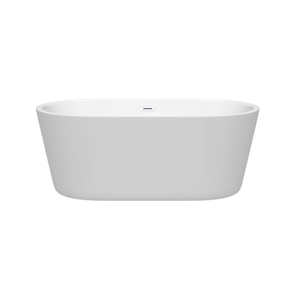Wyndham Collection WCOBT101260SWTRIM bathtubs - View #2