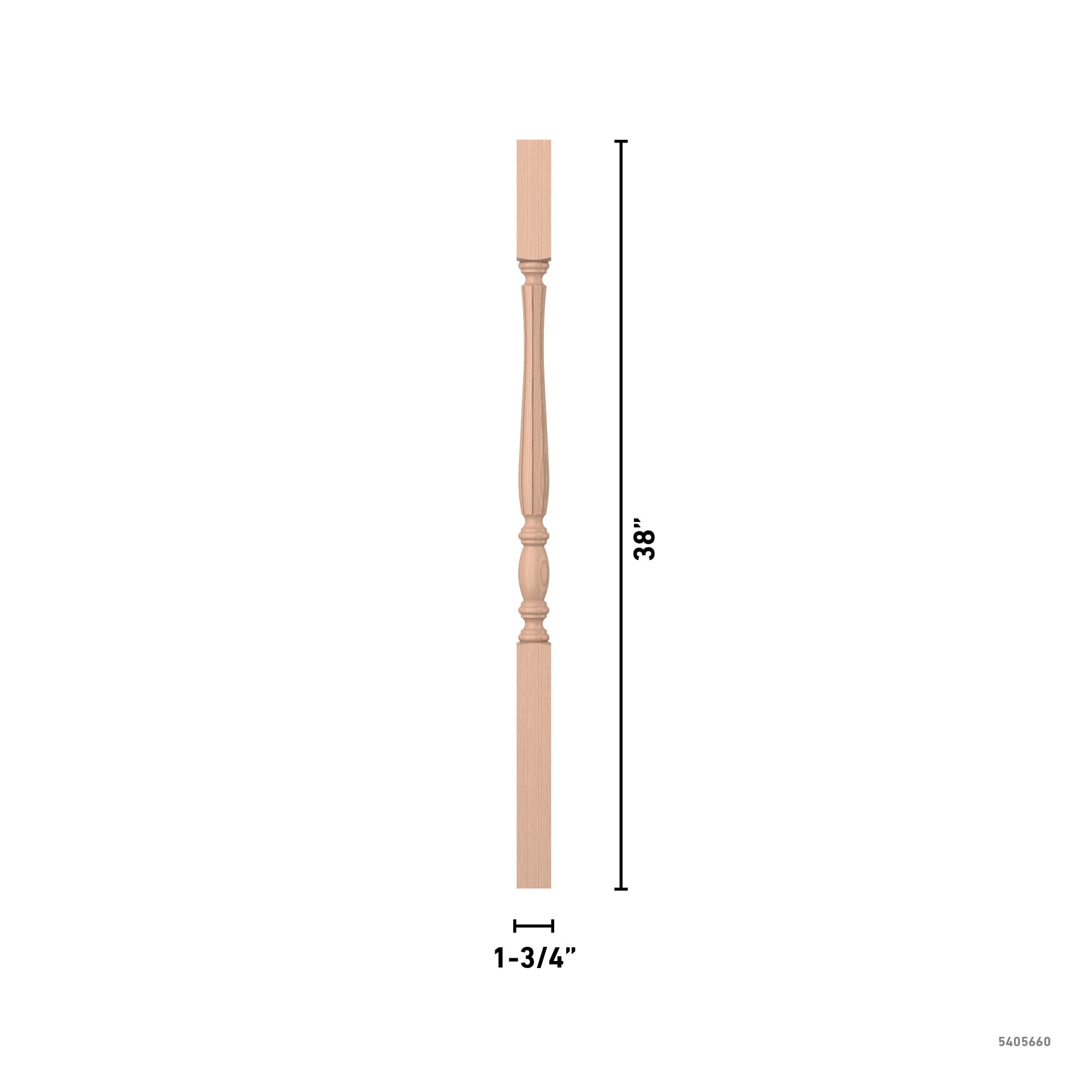 L.J. Smith Stair Systems LJF-2105-HM 38 Interior-Stairpart-Balusters - View #4