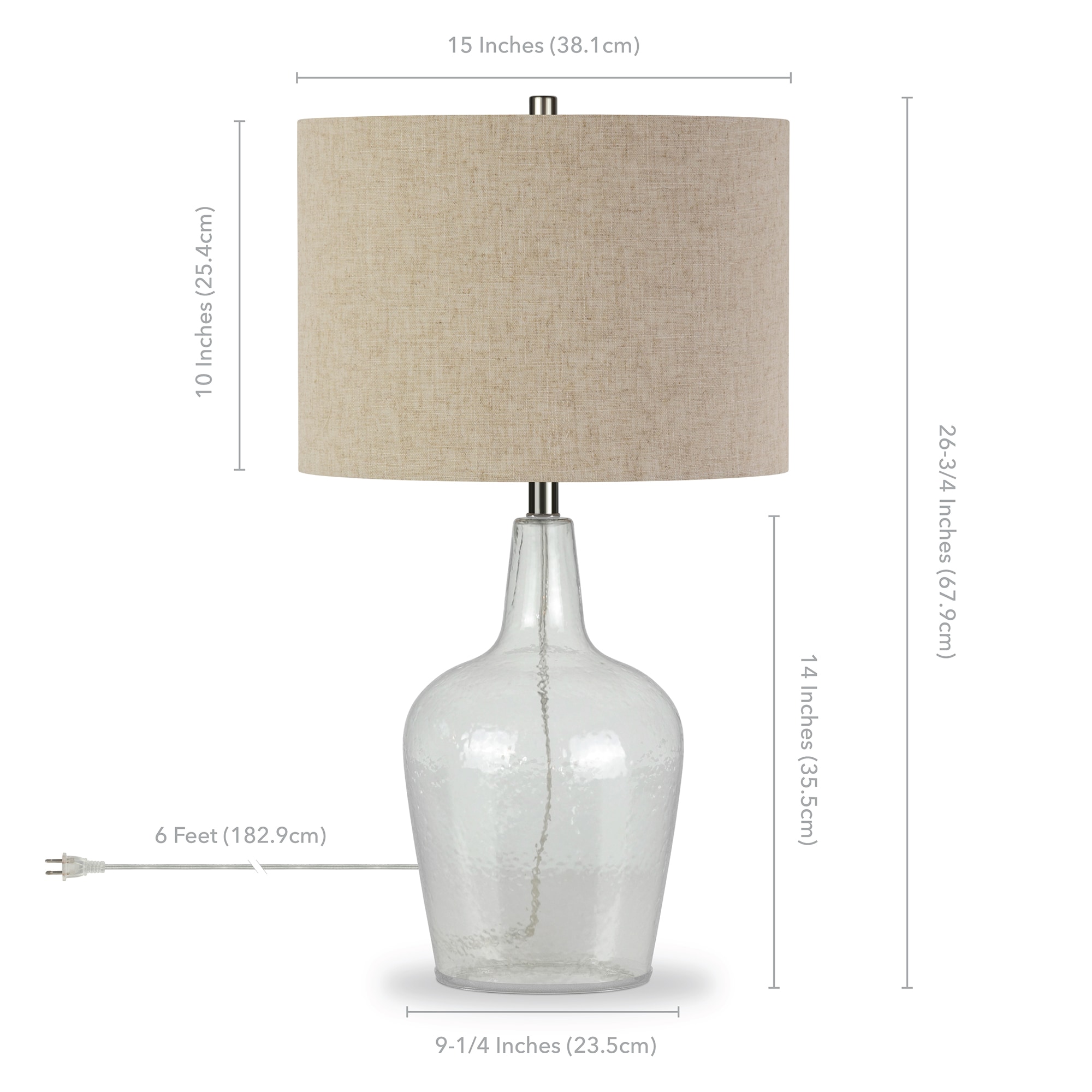 Hailey Home TL0041 Table-Lamps - View #5