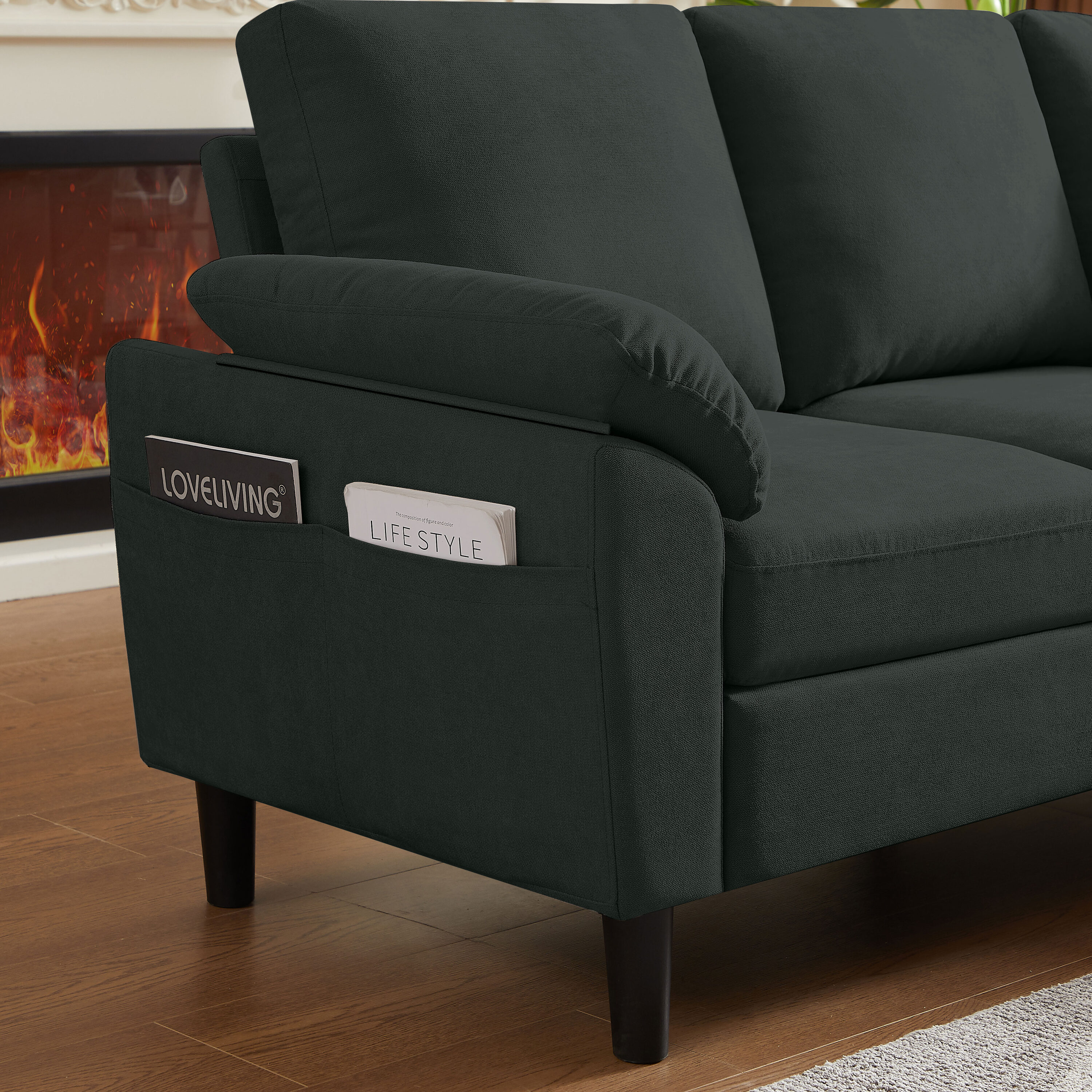 Jarenie YMX33BK Sofas-Loveseats - View #5