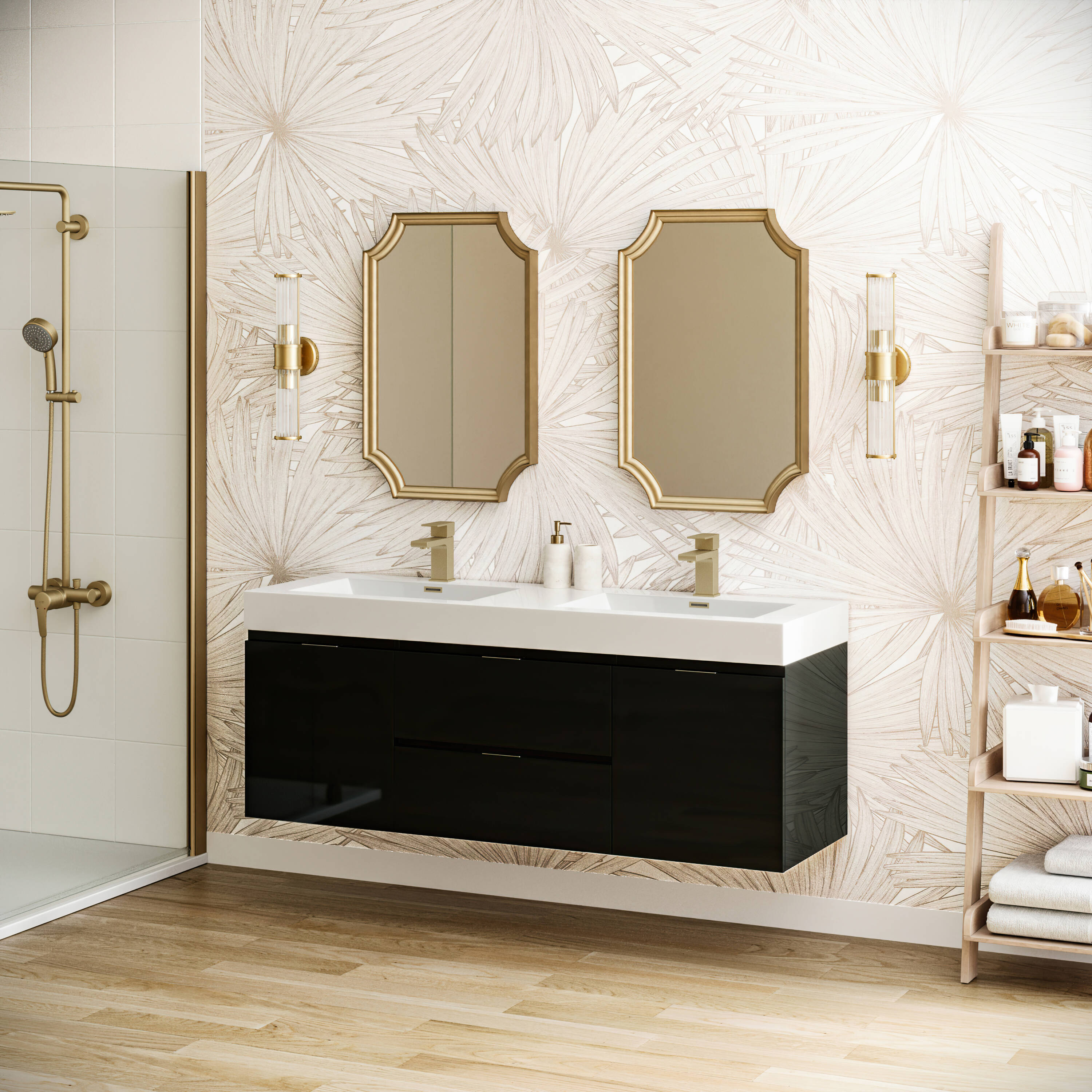 Fresca FCB8360GG-D-I Bath-Vanity-Combo - View #5