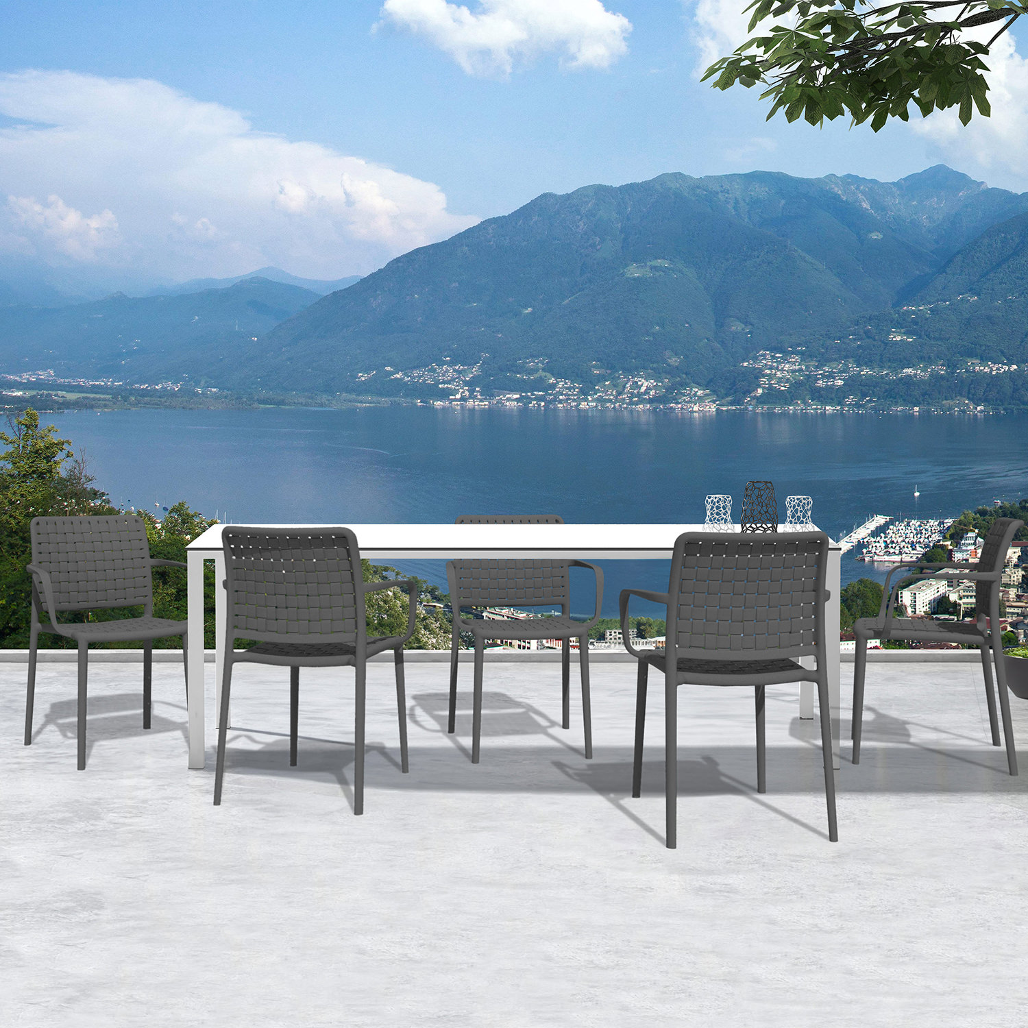 World Rug Gallery FK8052ANTRAC2 Patio-Chairs - View #6