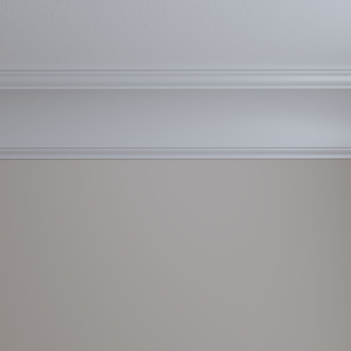Eris 8-inch Primed Urethane Crown Moulding