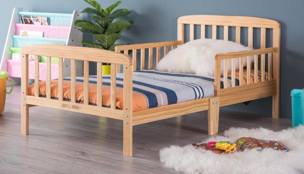 Dream On Me Classic Toddler Bed Natural