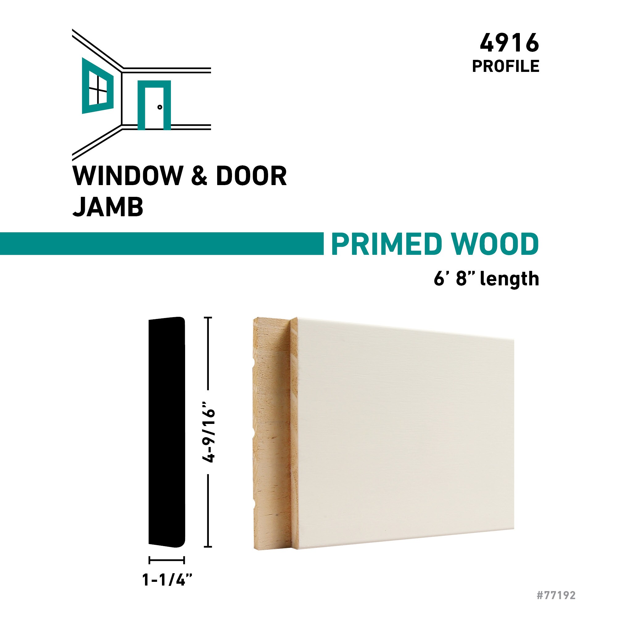 RELIABILT X491668FJPML Window-Door-Casings - View #10