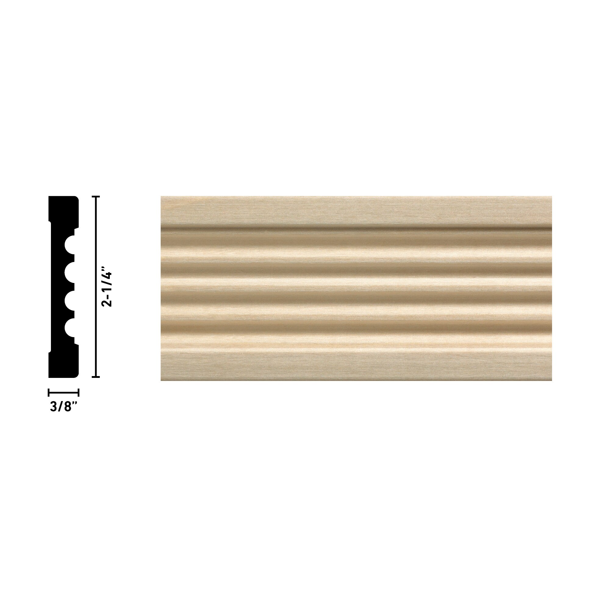 Ornamental Mouldings 1820SET-M24WHW Door-Casing-Kits - View #3