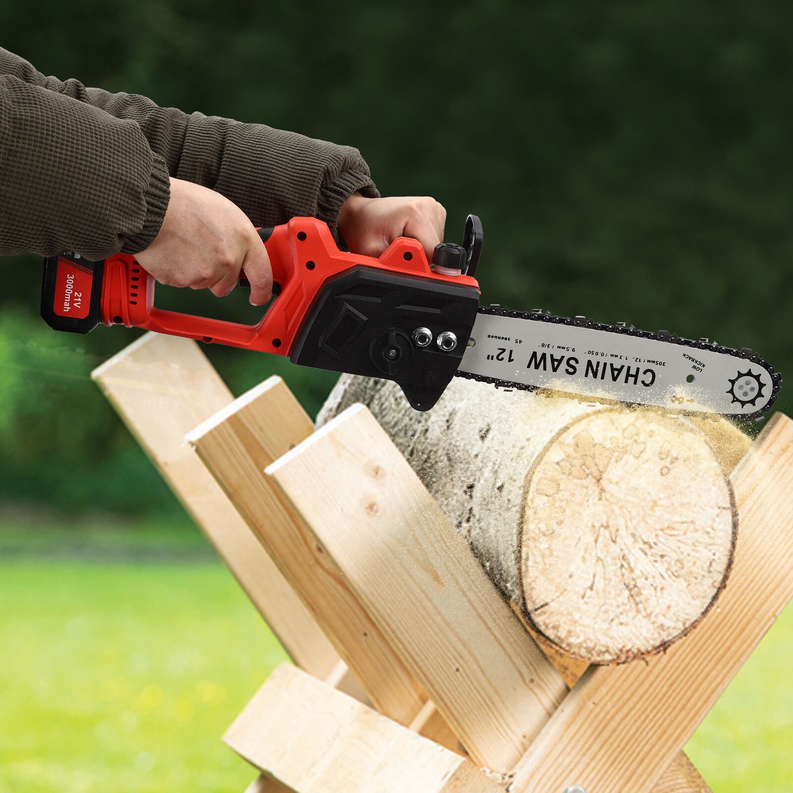CNCEST HG-ZJ-9289 Cordless-Chainsaw - View #3