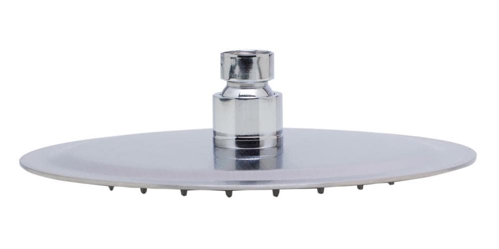 Solid Brushed Stainless Steel Round Rain Shower Head
