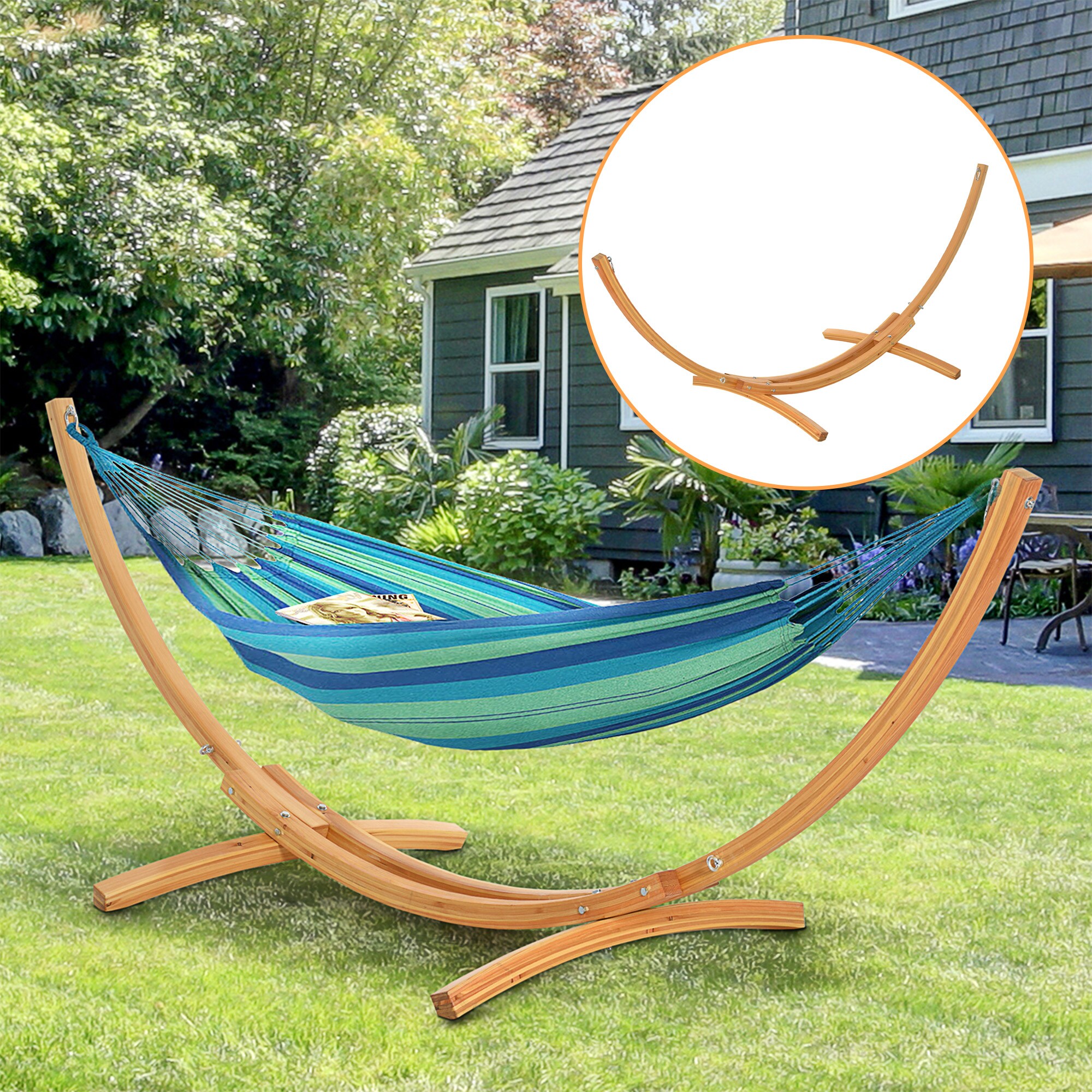Outsunny 84A-157 Hammock-Stands - View #2