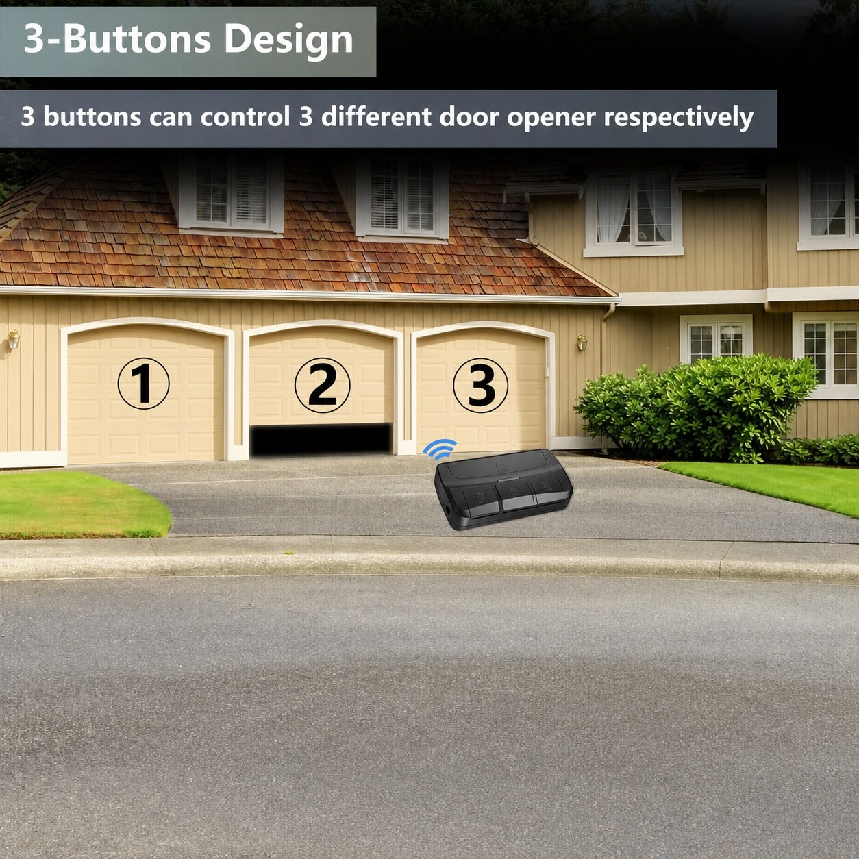 Aoibox LAB0LRPS Garage-Door-Opener-Remotes - View #4