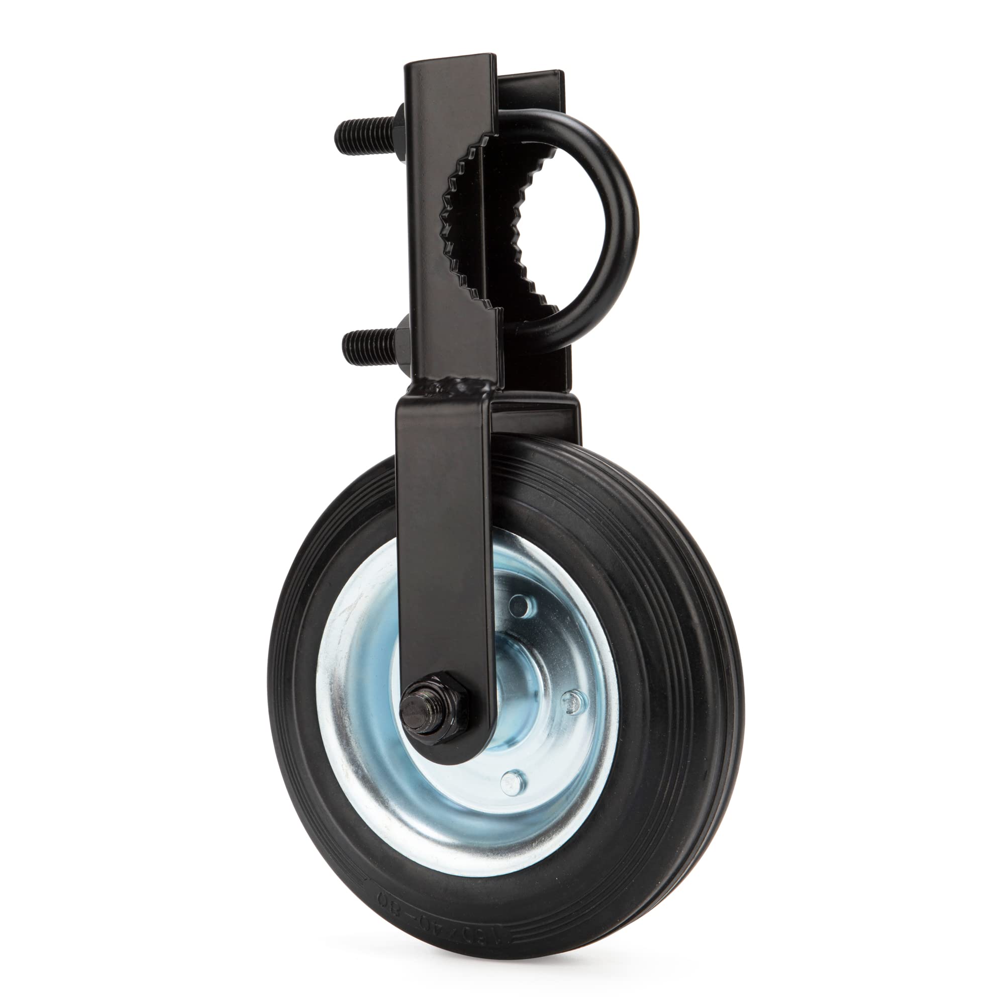 KHKFY Gate Helper Wheel for Supporting Metal Swing Gates Fits One and Five Eighths to Two Inch Gate Frames 6 Inch Gate Support Wheel Prevents #LKH0803G099