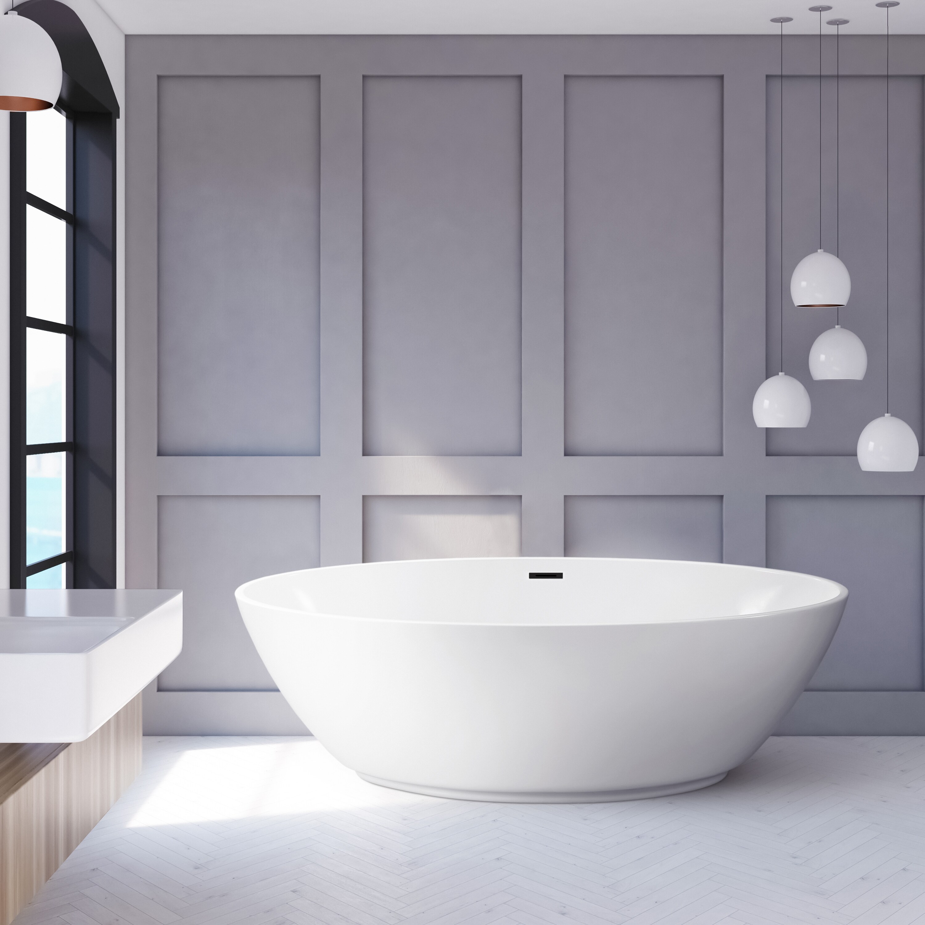 Streamline N420BL bathtubs - View #2