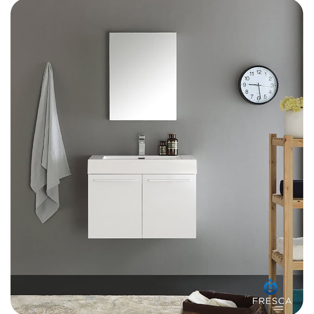 Fresca FCB8089WH-I Bath-Vanity-Combo - View #7