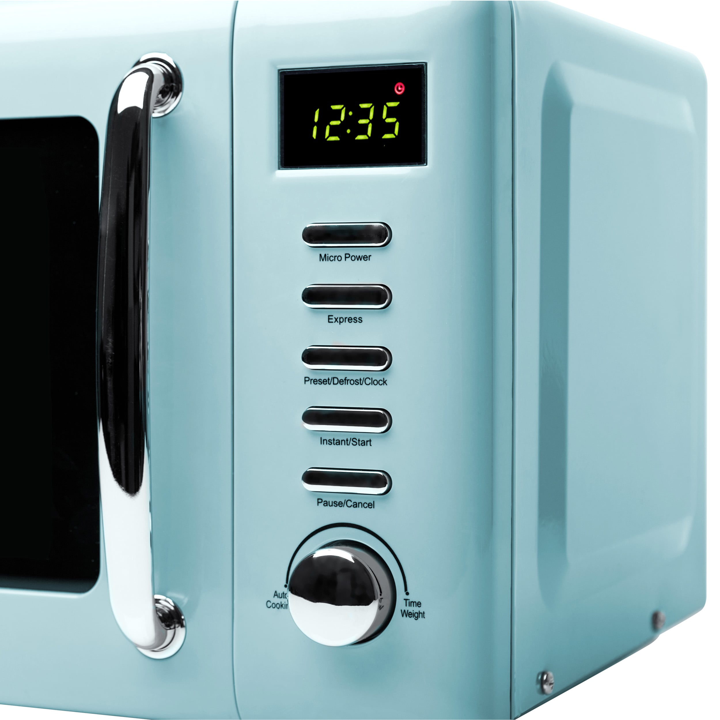 Haden Heritage 0.7-cu ft 700-Watt Countertop Microwave (Turquoise