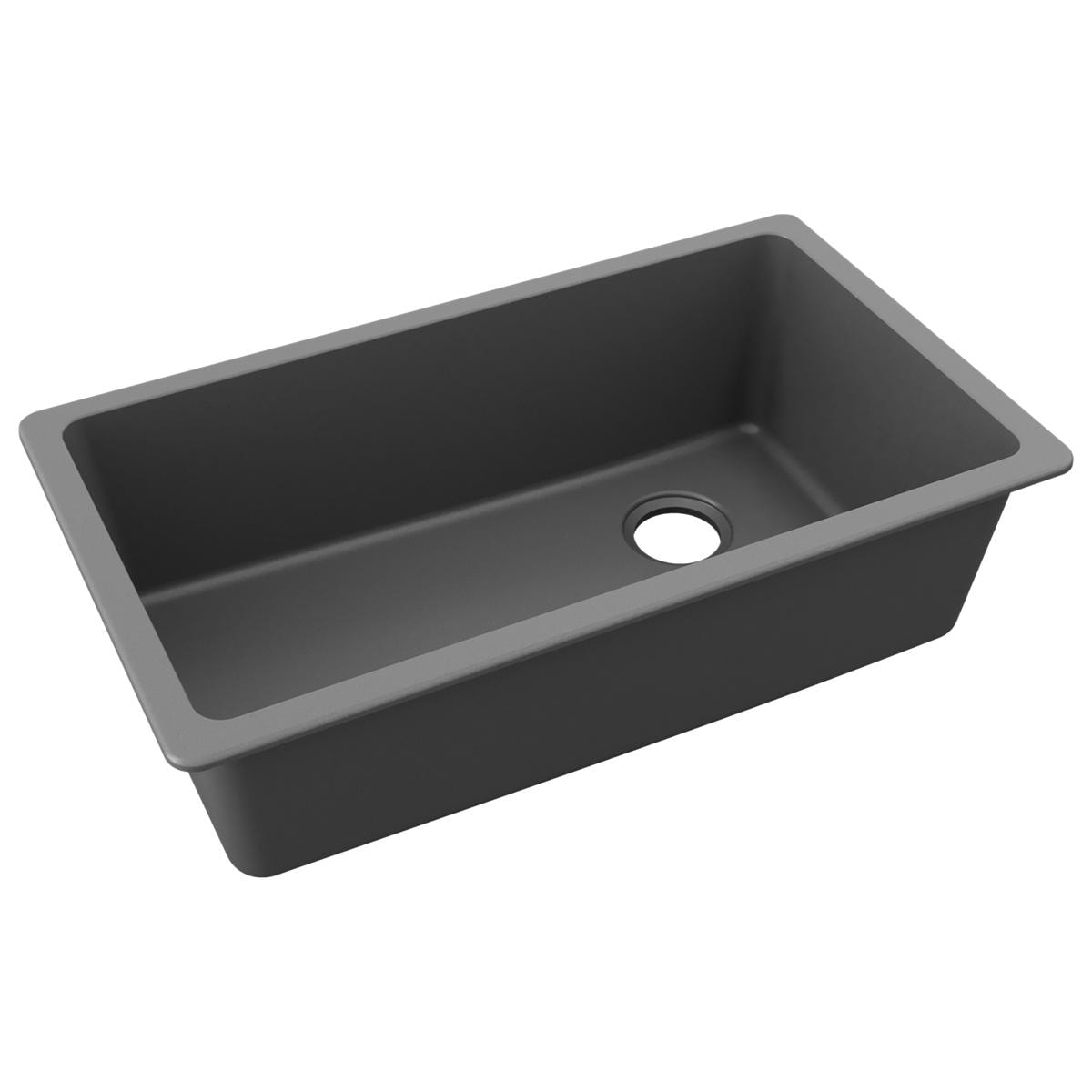 Elkay ELGU13322GT0 Quartz Classic Undermount 33-Inches x 18.768-Inches Quartz Single bowl Kitchen Sink