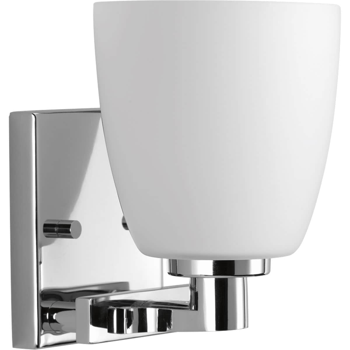 Progress Lighting P2165-15 Fleet 5.25-in 1 -Light Polished Chrome Transitional Vanity light