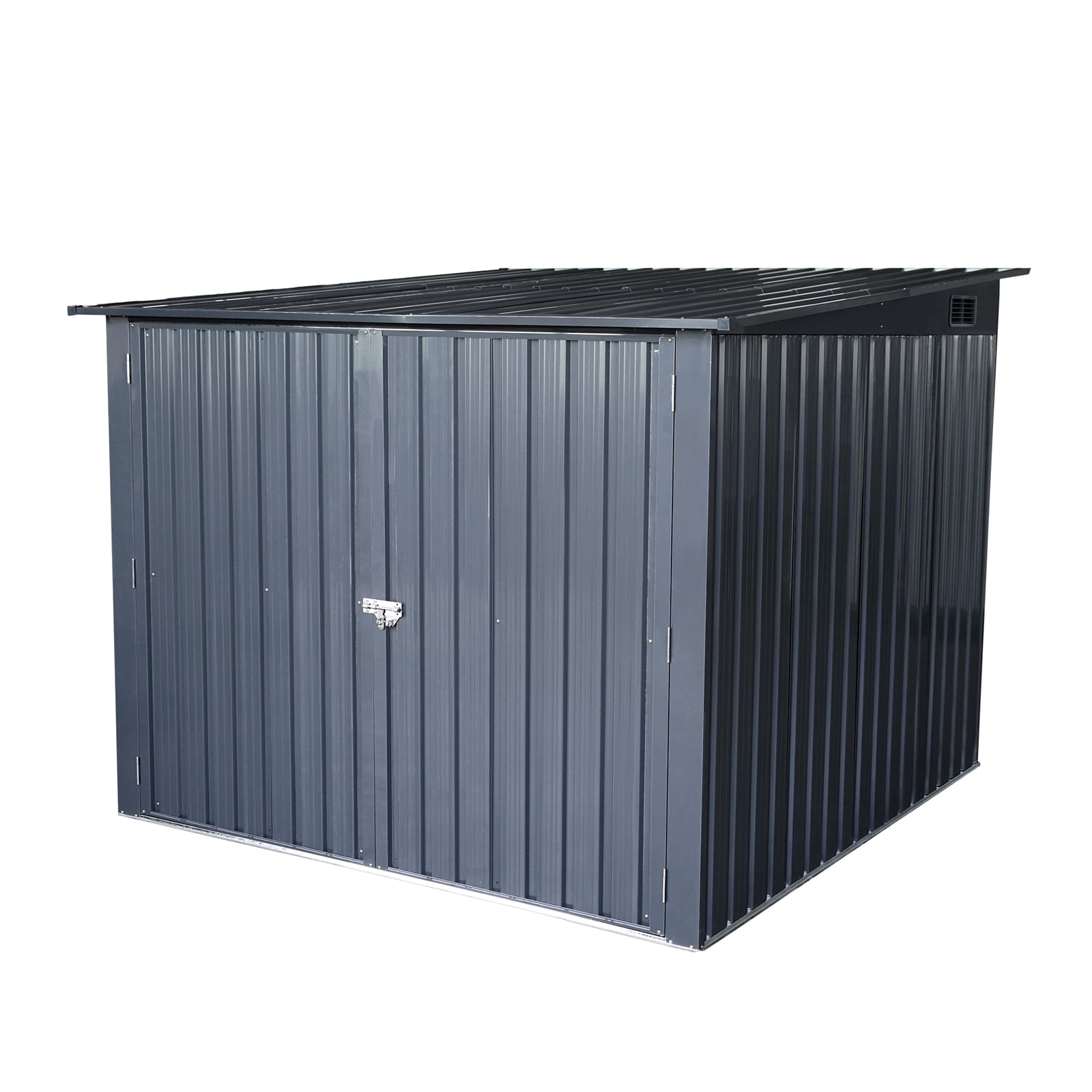 Kahomvis WWC-QP211-26 7-Feet x 7-Feet Galvanized steel Storage Shed