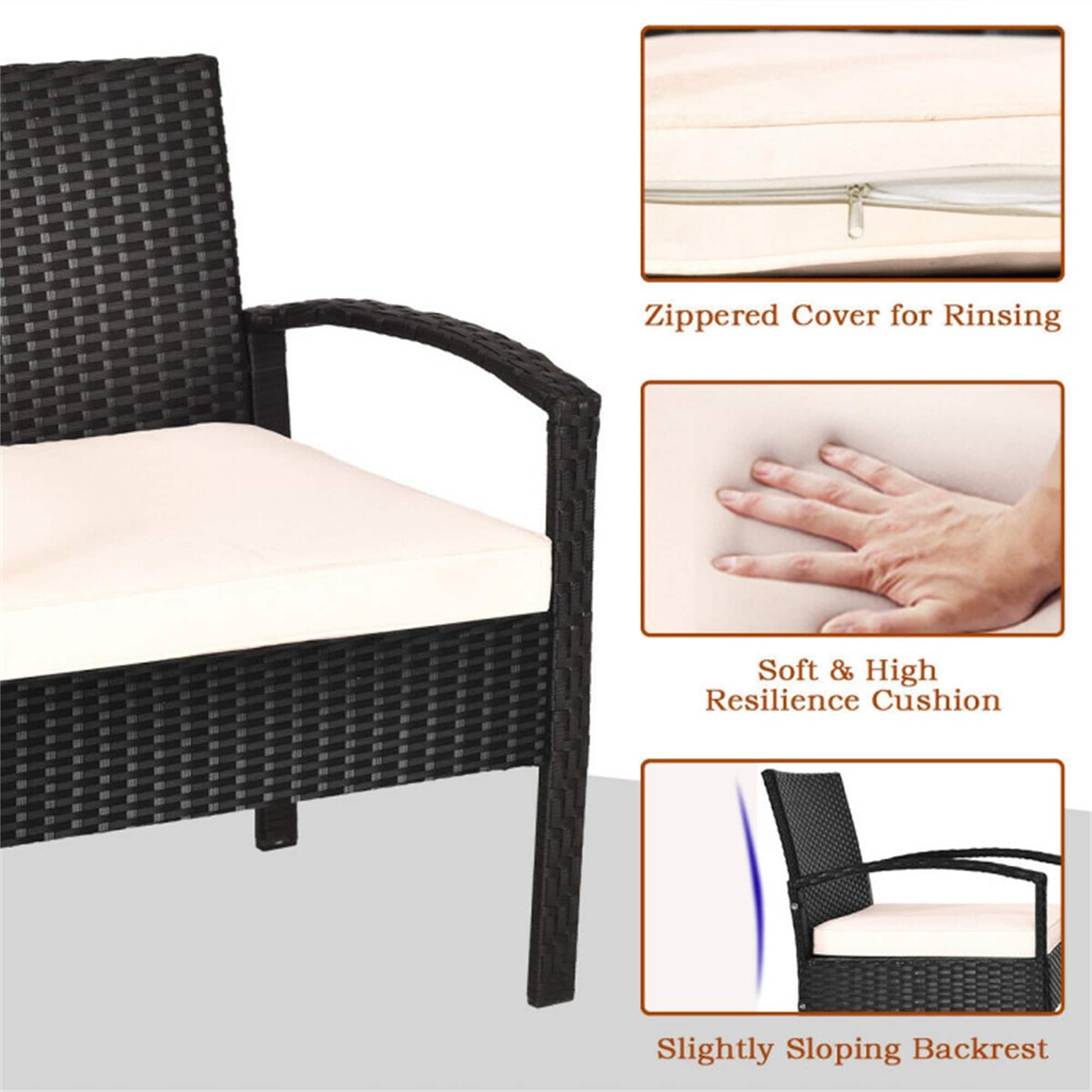 BABOOM BOM-3757WH-CO Patio-Conversation-Sets - View #9