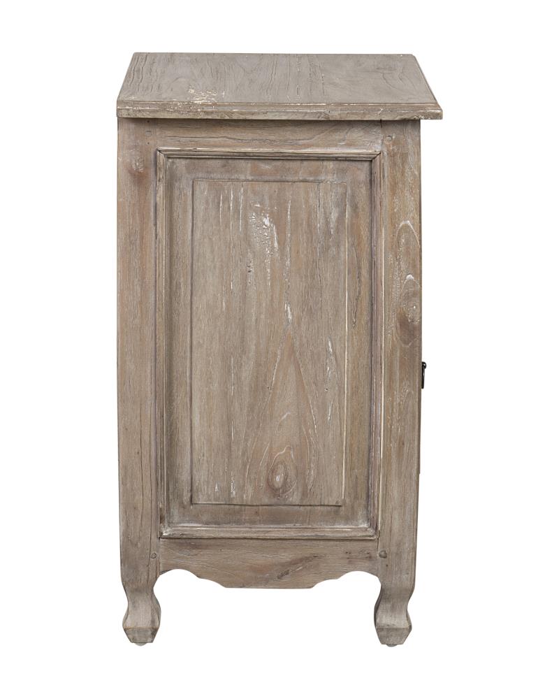 East at Main 20.5-in W x 28.5-in H Brown Stain Wood End Table Fully ...