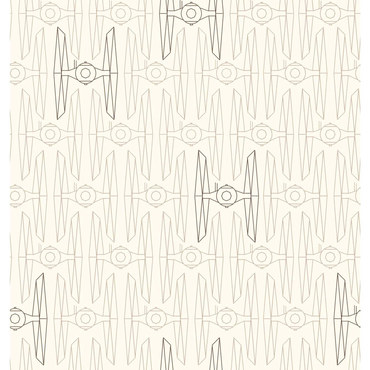 RoomMates RMK11782RL 28.29-Sq. Feet Neutral Vinyl Novelty Self-adhesive Peel and Stick Wallpaper