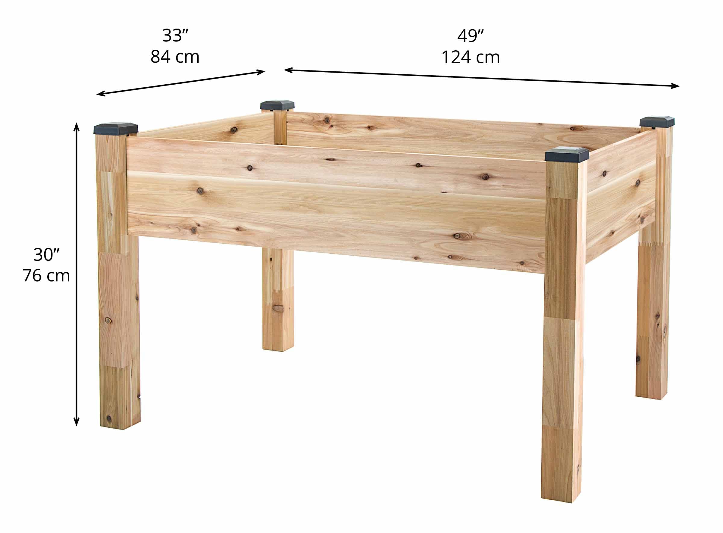 CedarCraft CCELV3449C Raised-Garden-Beds - View #4