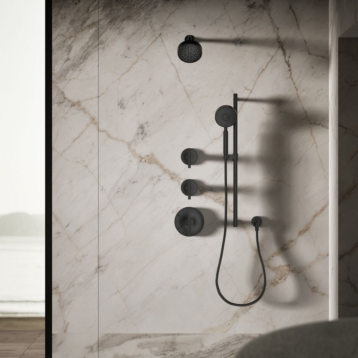 KOHLER K-939-G-BL Fixed-Showerhead - View #8