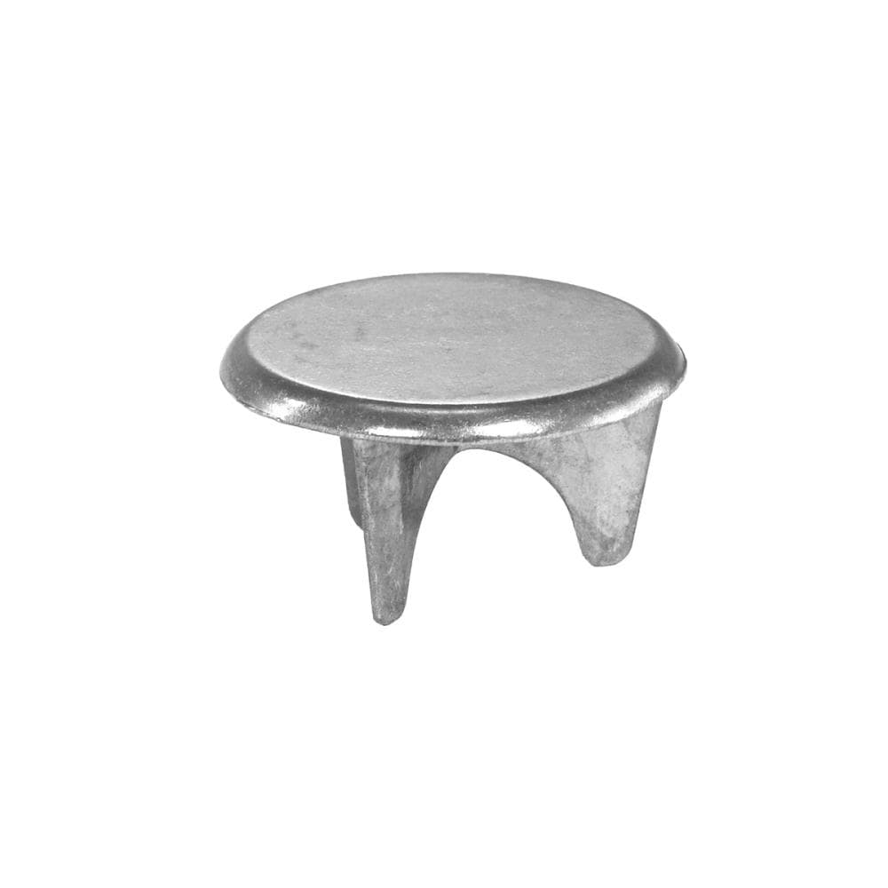 2-in W x 2-in L Aluminum Post Cap- Fits Common Post Measurement: 2-3/8-in x 2-3/8-in
