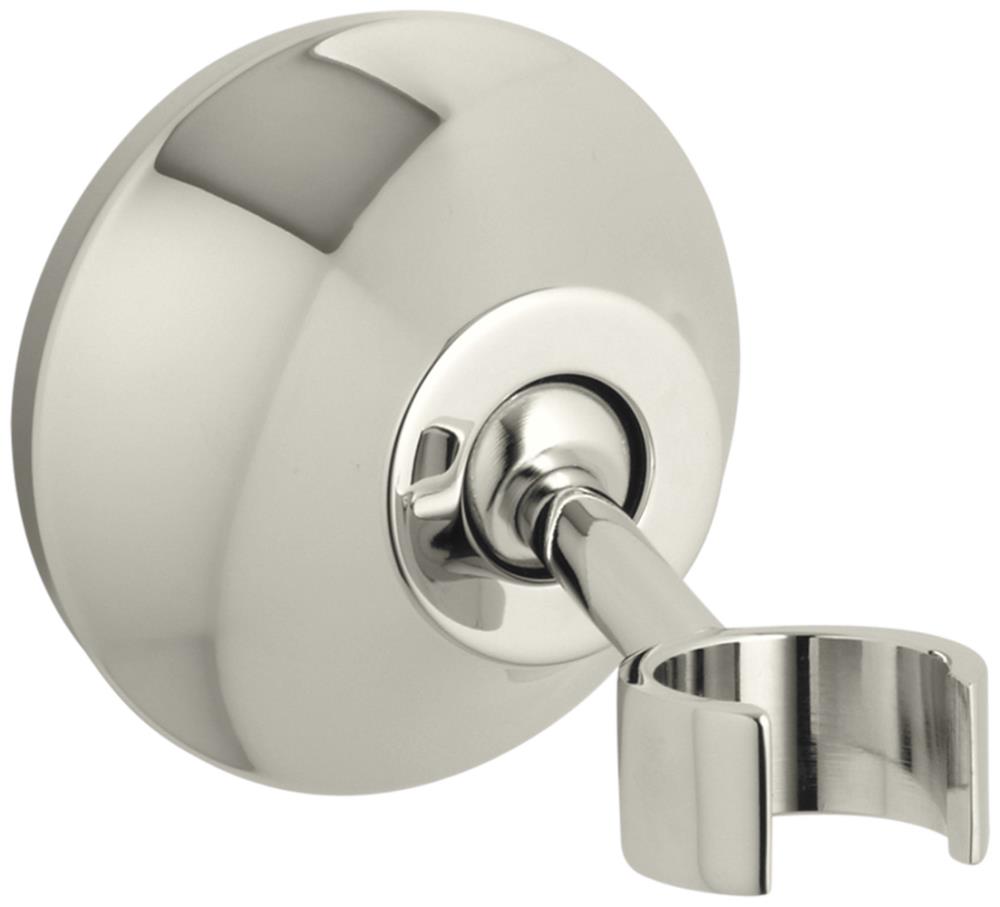 KOHLER 352-SN Forte Vibrant Polished Nickel 2.25-in Universal Shower Hand shower holder