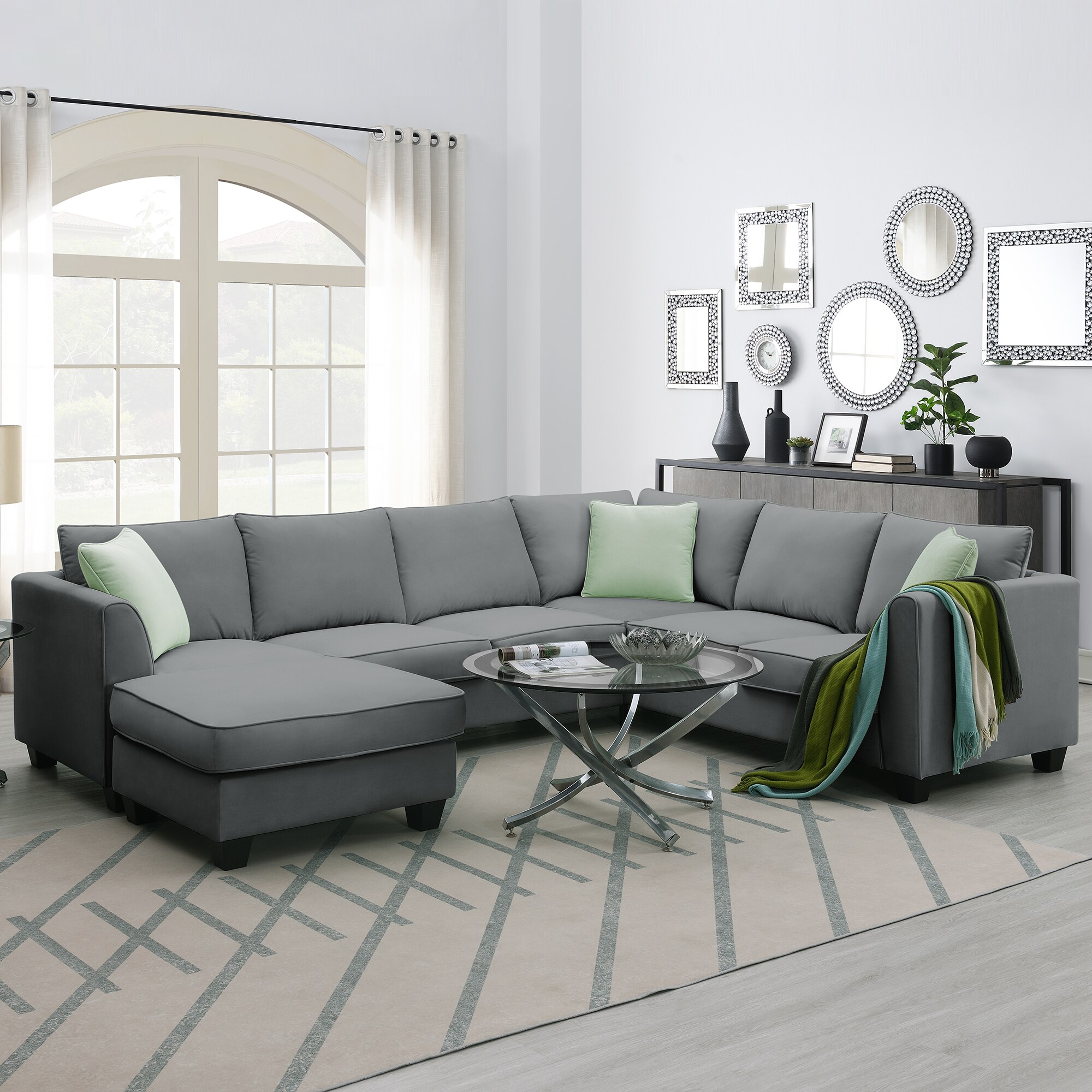 ModernLuxe GS009012AAG Sofas-Loveseats - View #8