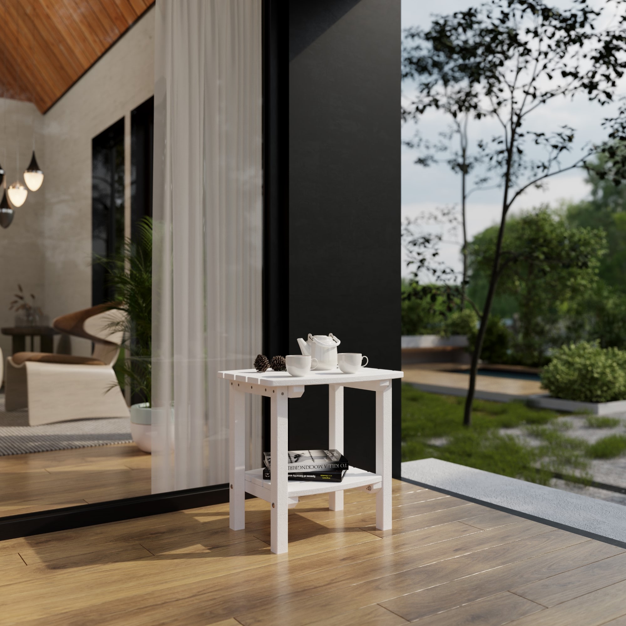 Wildridge LCC-222-BW Patio-Tables - View #2
