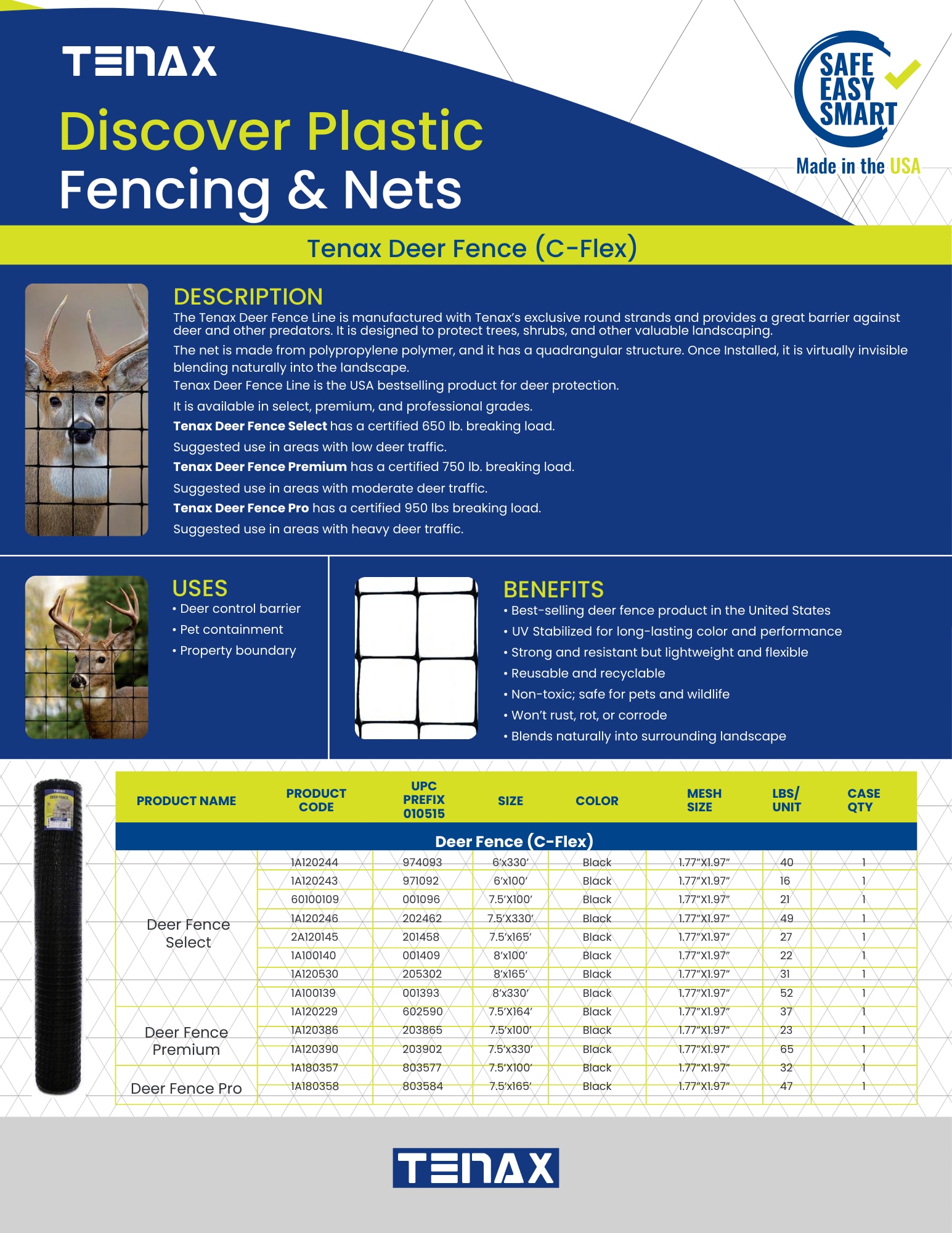 Tenax 60100109 Rolled-Fence - View #6