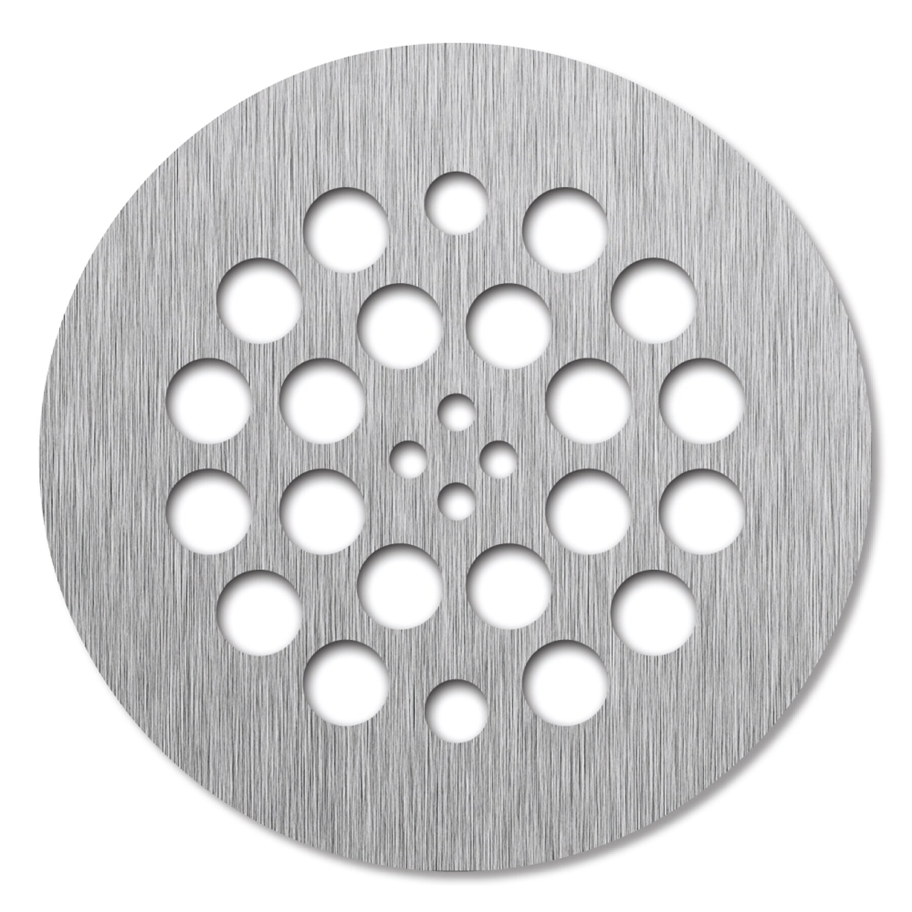 Tile Redi DP-RD-BN Brushed Nickel Metal Drain Cover