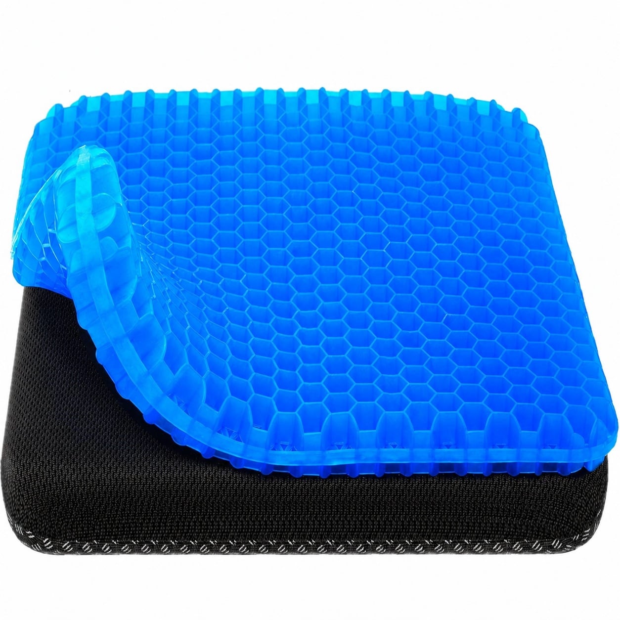 Etokfoks Blue Cooling Honeycomb Gel Cushion Breathable Soft Pressure ...