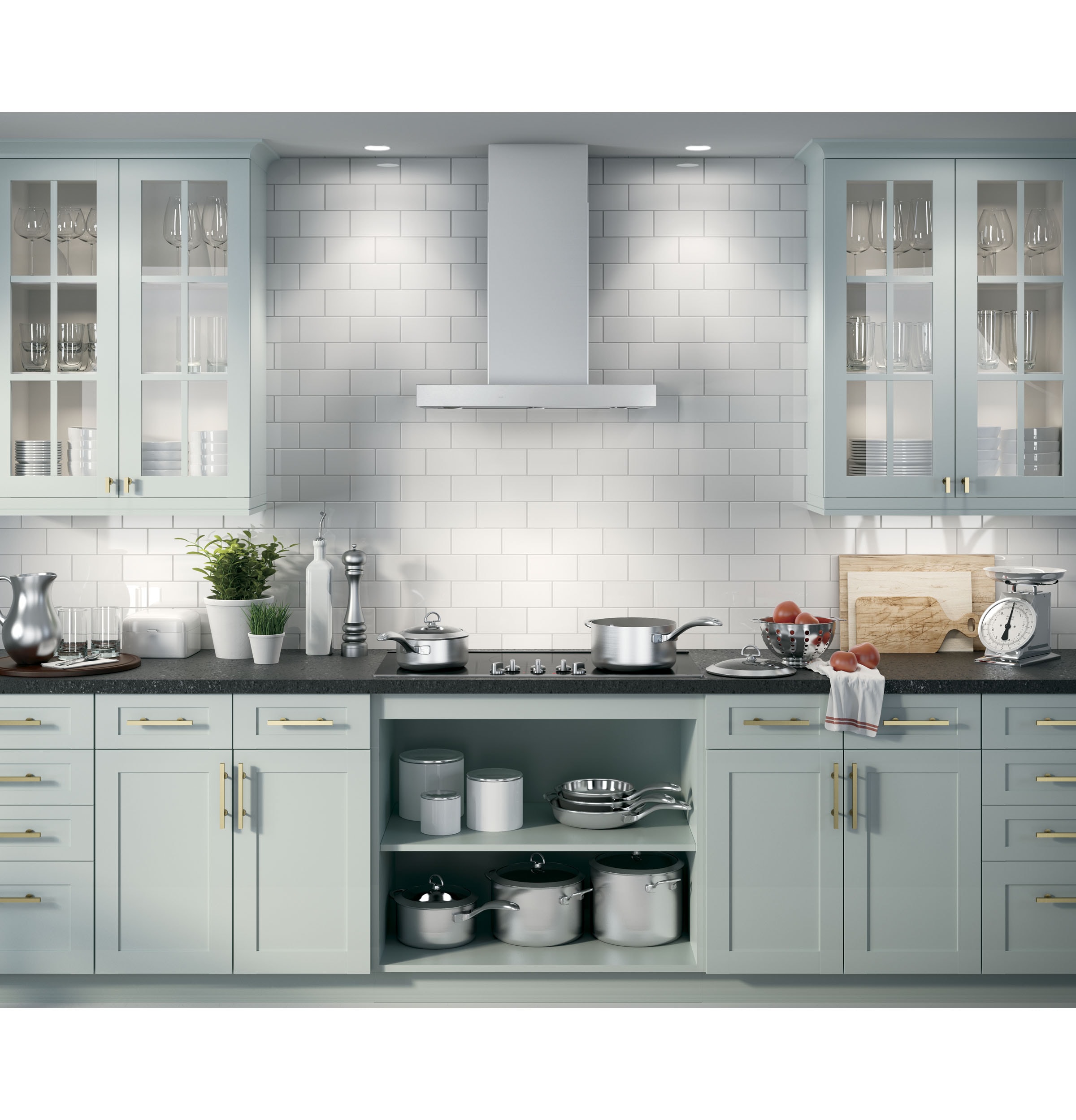 GE UVW9301SLSS Wall-Mounted-Range-Hoods - View #6