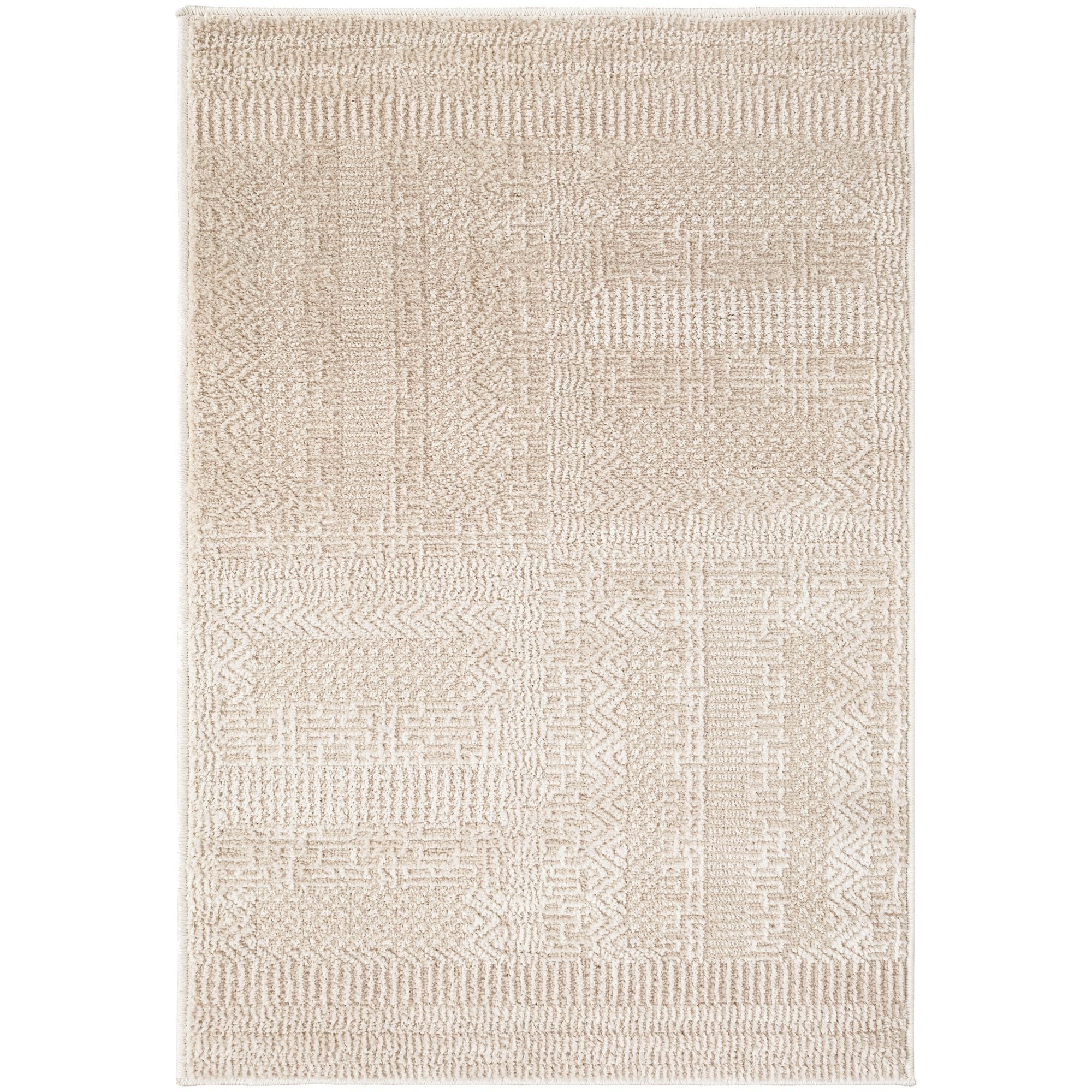 Nourison - Home Nordic 2 x 3 ft Taupe Indoor Area Rug