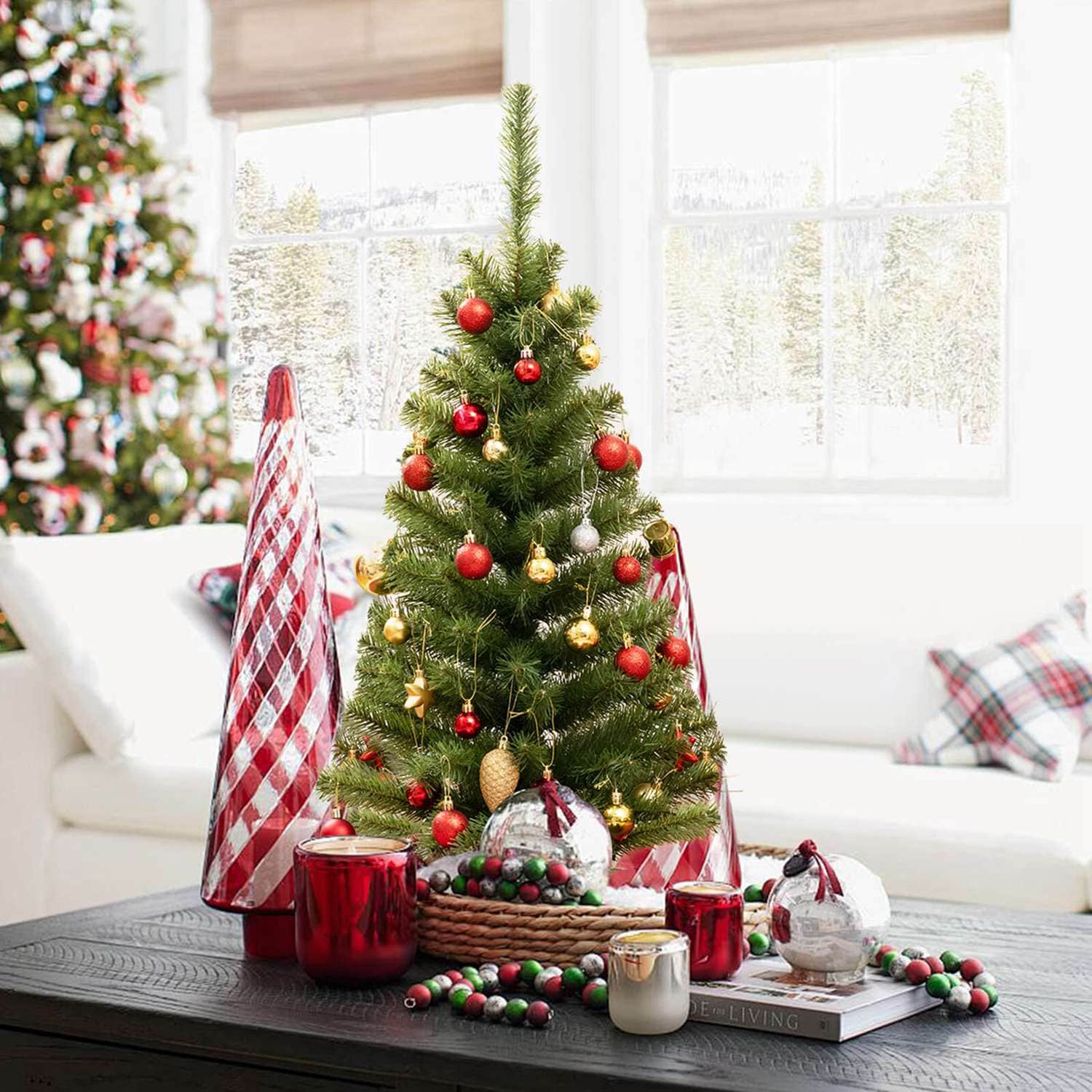 Costway HCST03764 Artificial-Christmas-Trees - View #4