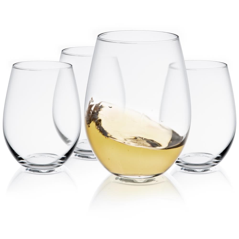 15 oz. Stemless Wine Glass - DIY (Set of 12)