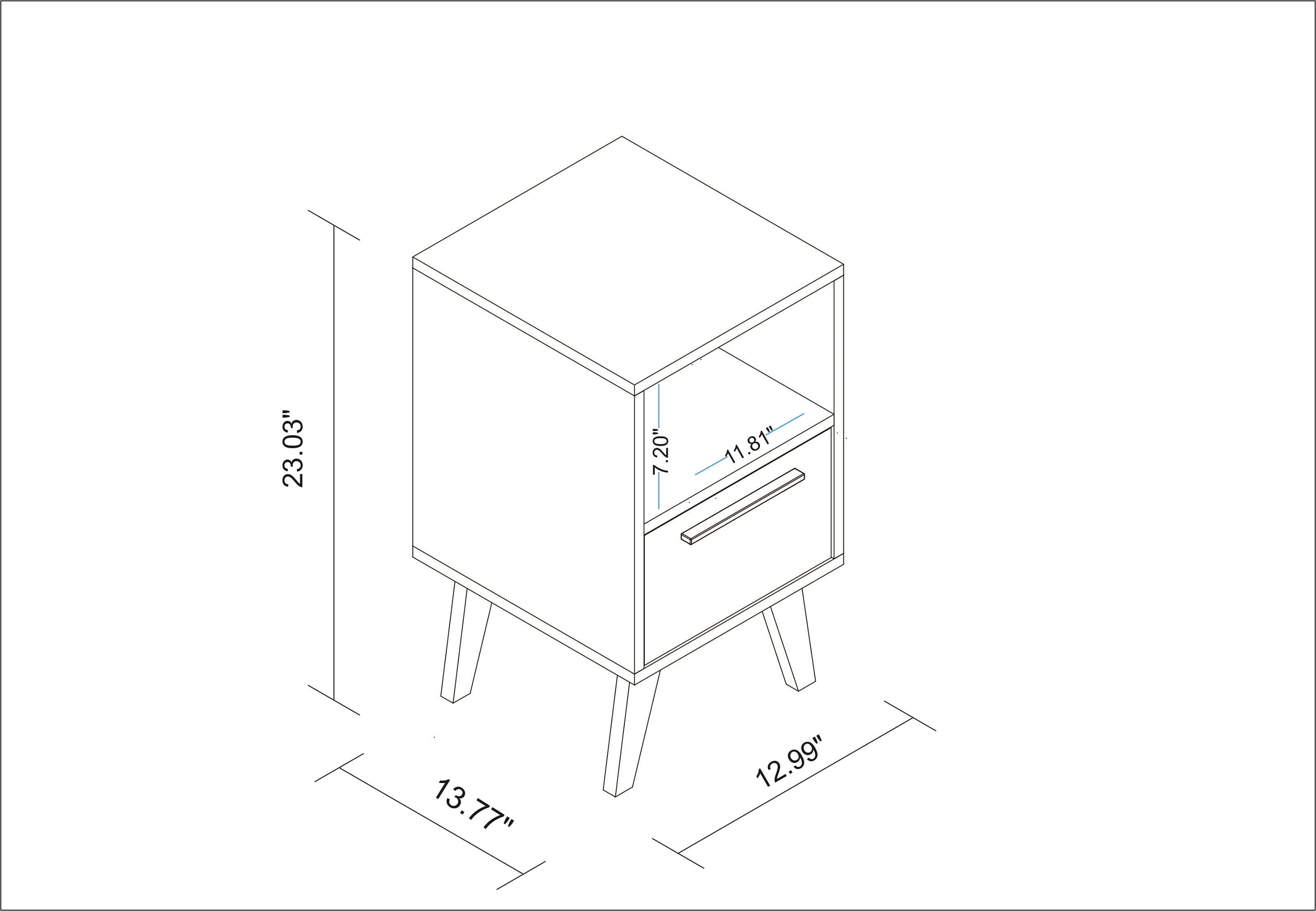 Manhattan Comfort 146AMC208 nightstands - View #3