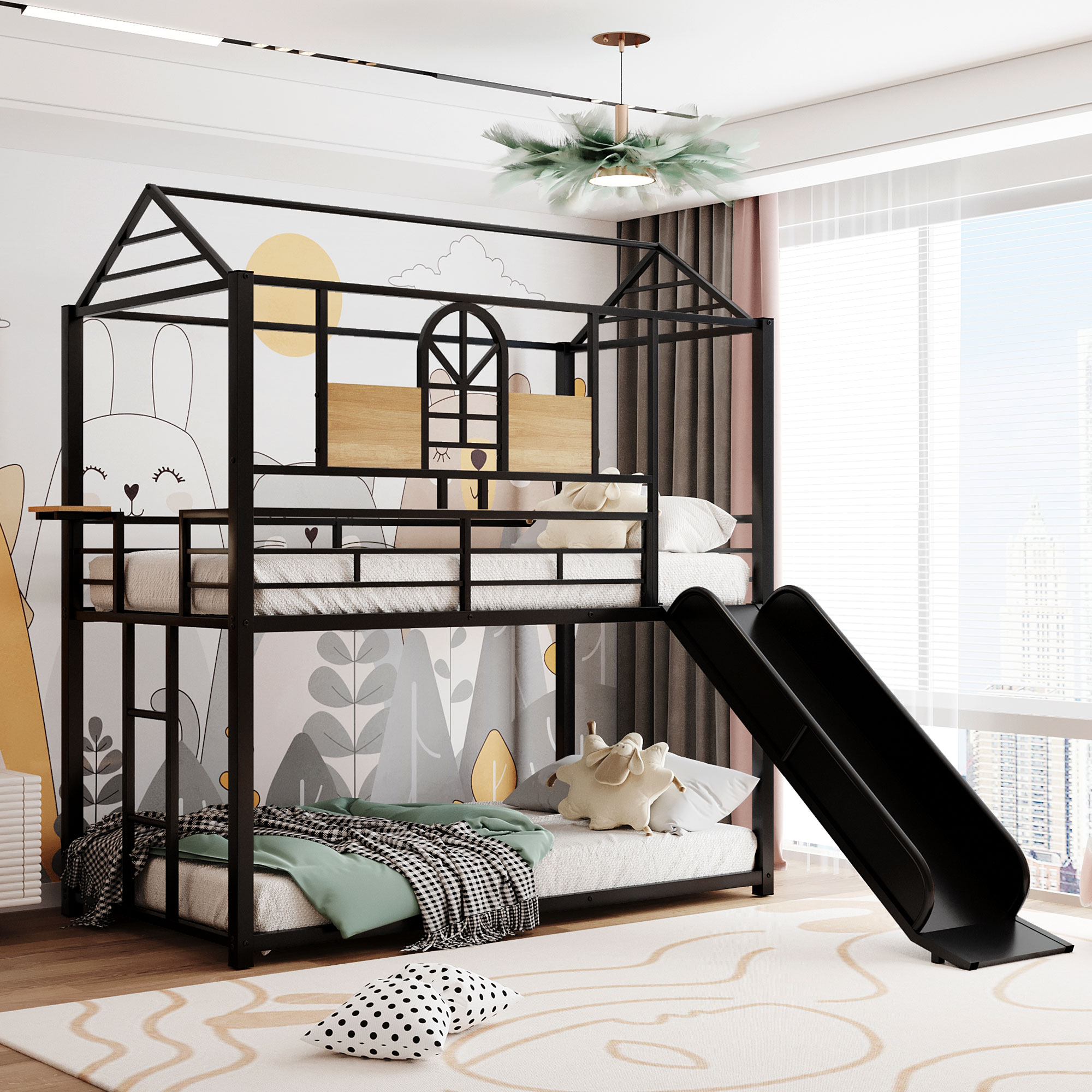 Qualler BLE000674B Bunk-Beds - View #2