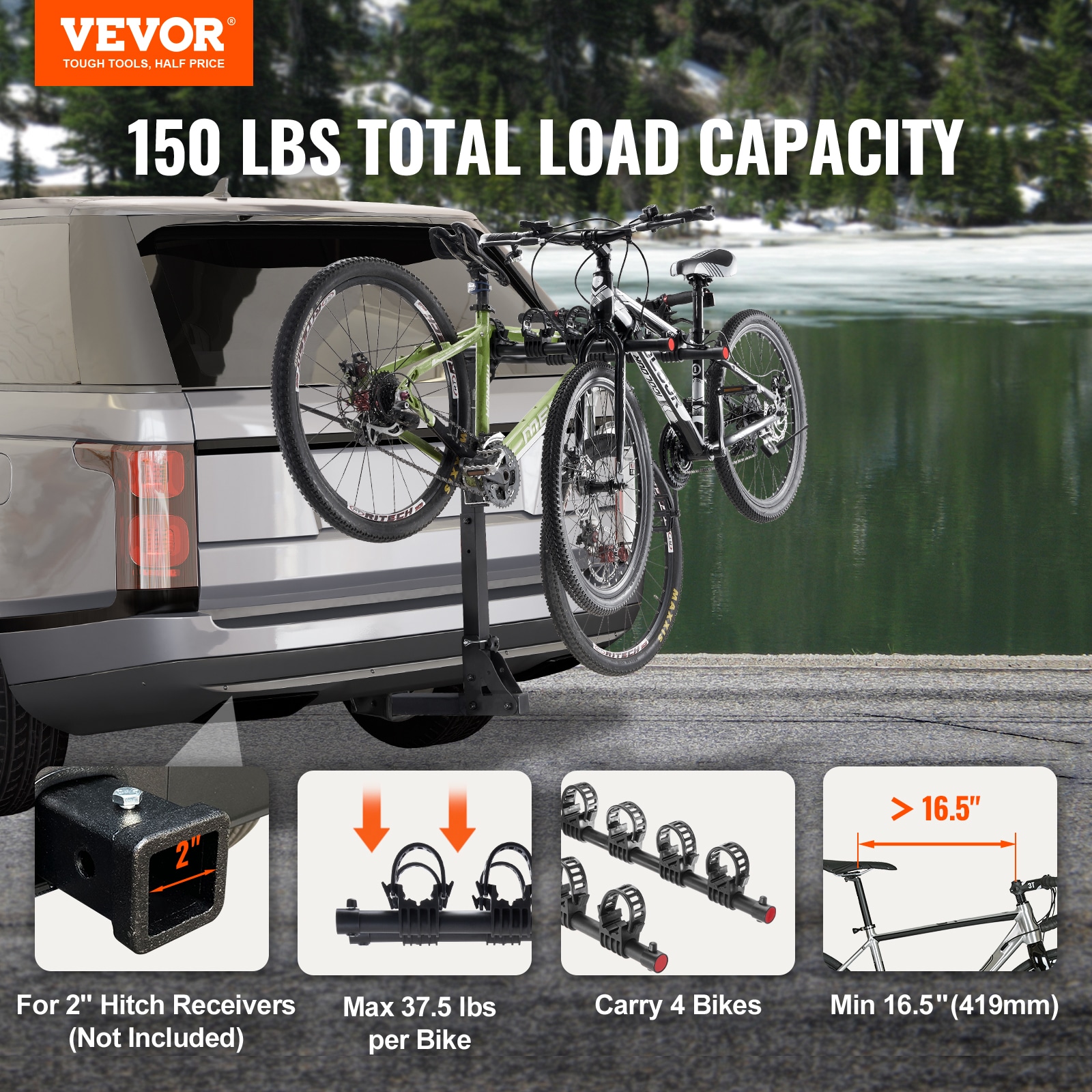 VEVOR GJZXCJXGSGJJ63517V0 Bike-Storage - View #3
