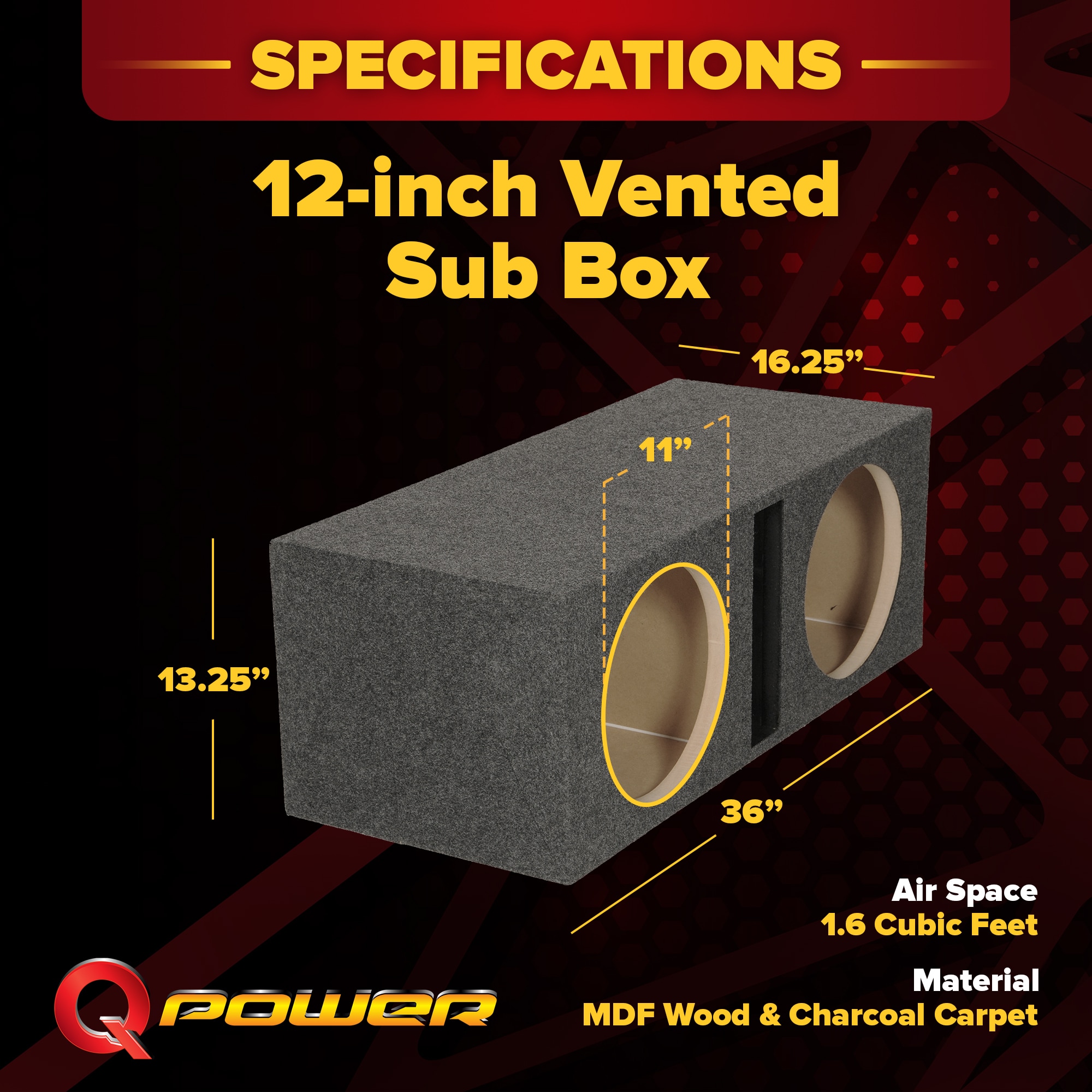 Q-Power QBASS12 Portable-Speakers - View #3