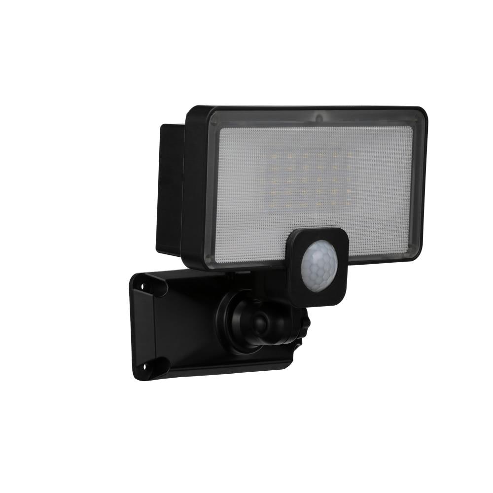 Good Earth Lighting 130-Degree 30-Wattage Equivalent Battery-operated LED  Bronze 1-Head Motion-Activated Flood Light 500-Lumen in the Motion-Sensor  Flood Lights department at