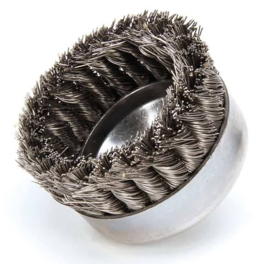 Weiler  Knot Wire Cup Wire Brush Arbor 0.023 93445