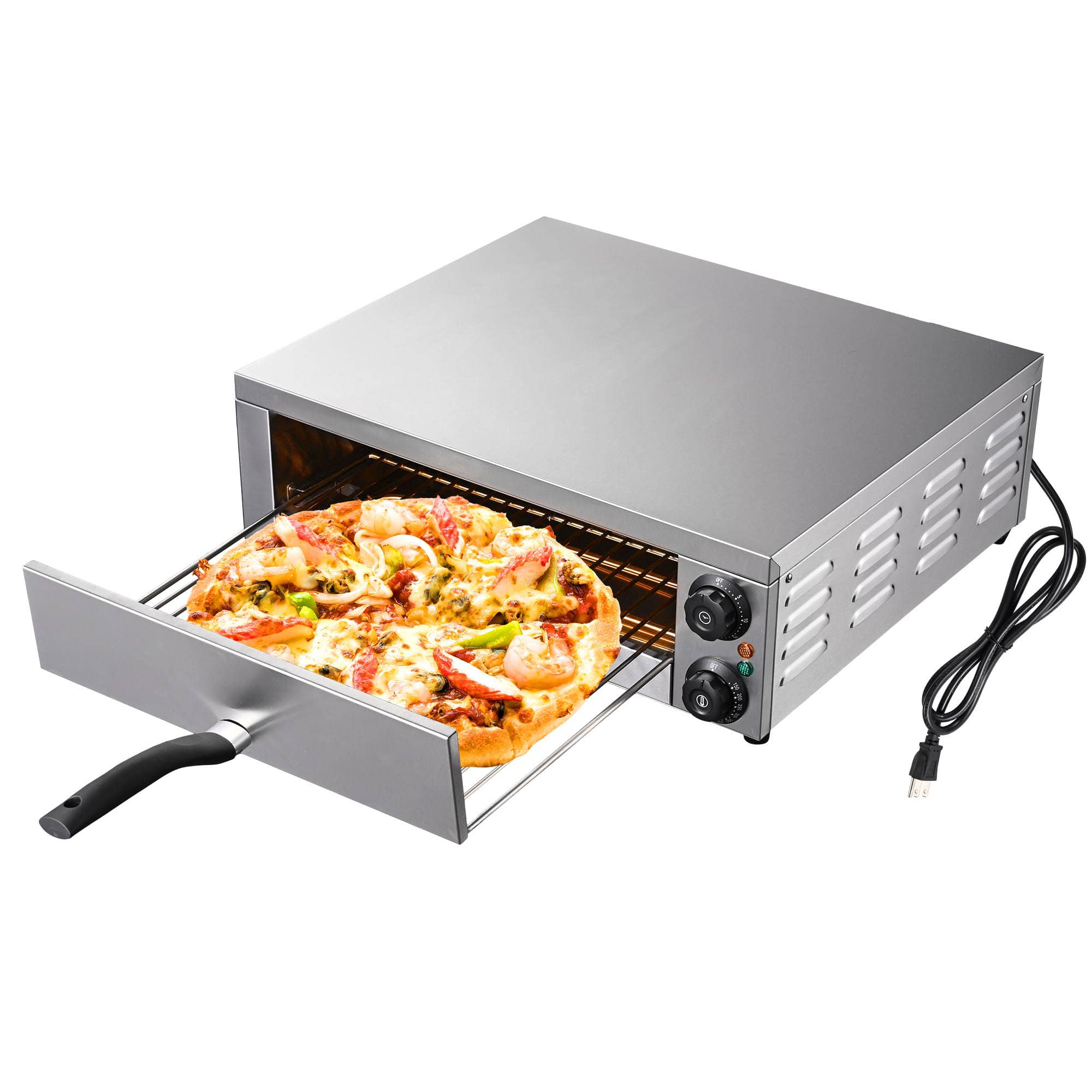 Yescom 26PIZ001-16INS-11-LO WeChef Countertop Pizza Oven Electric Pizza Maker 1700W for 16IN Pizza Commercial