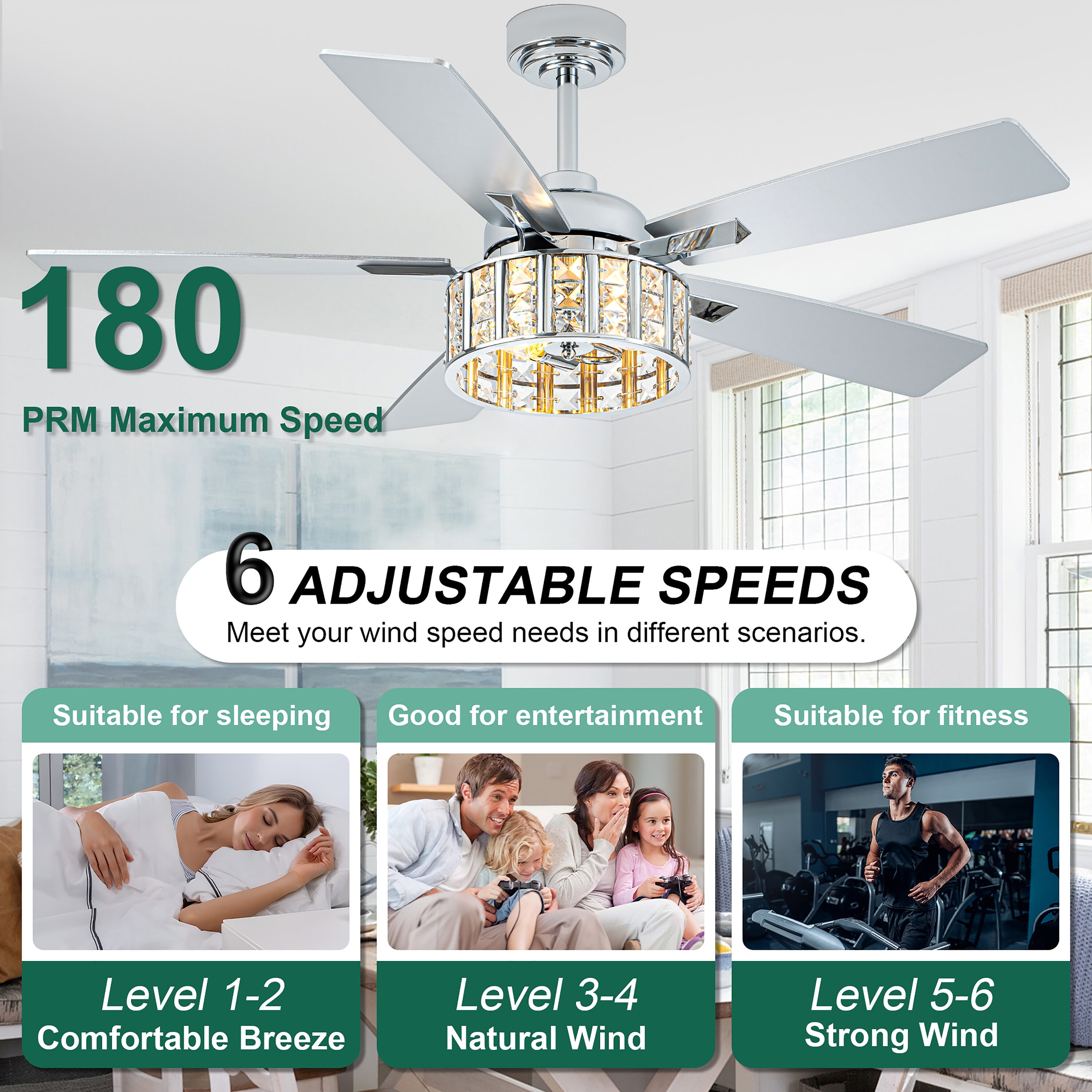 Cusp Barn CS52P29MD Ceiling-Fans - View #3