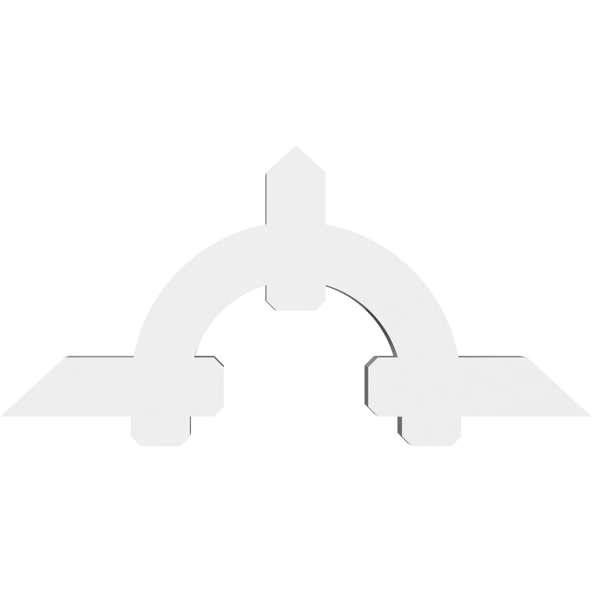 Ekena Millwork GBP060X28X0606ERI00 Exterior-Brackets-Braces - View #2
